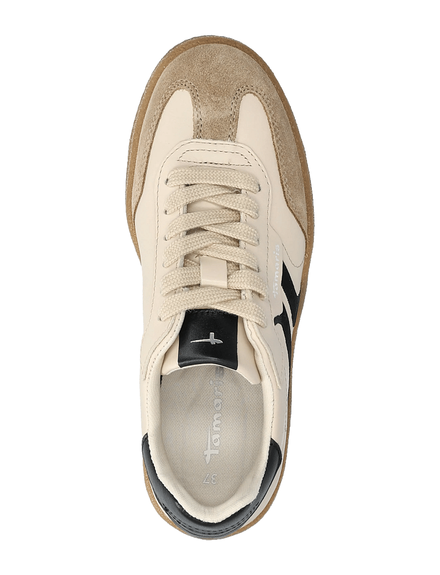 Tamaris - Women Lace-up - niedrige sneaker - beige comb - 3