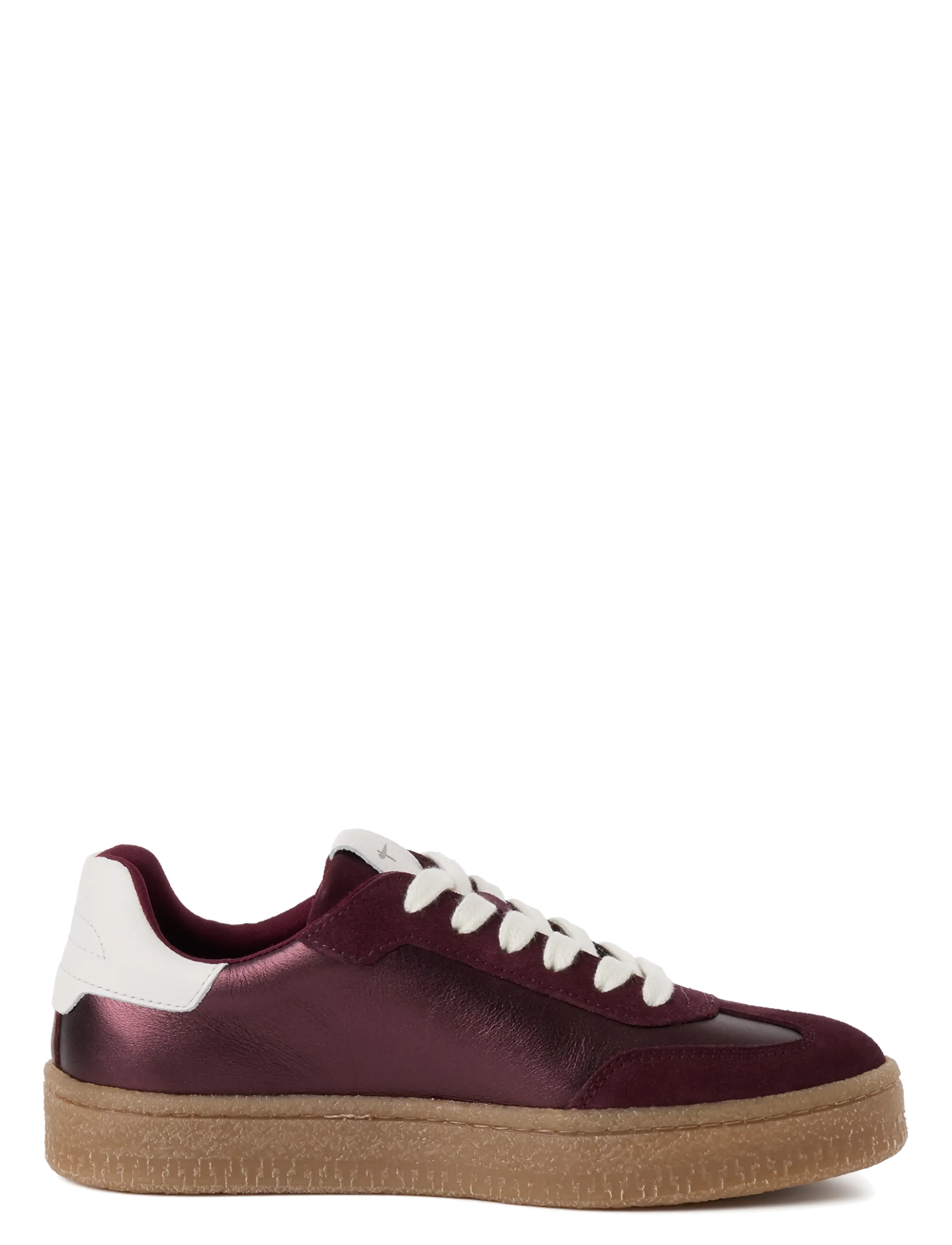 Tamaris - Women Lace-up - niedrige sneaker - bordeaux metallic - 2
