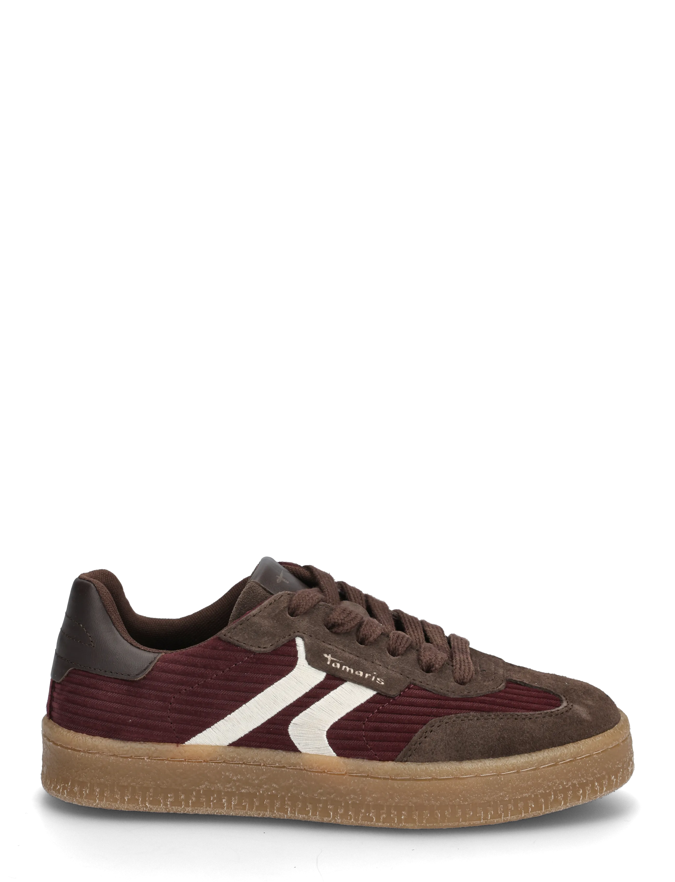 Tamaris - Women Lace-up - lave sneakers - merlot comb - 1
