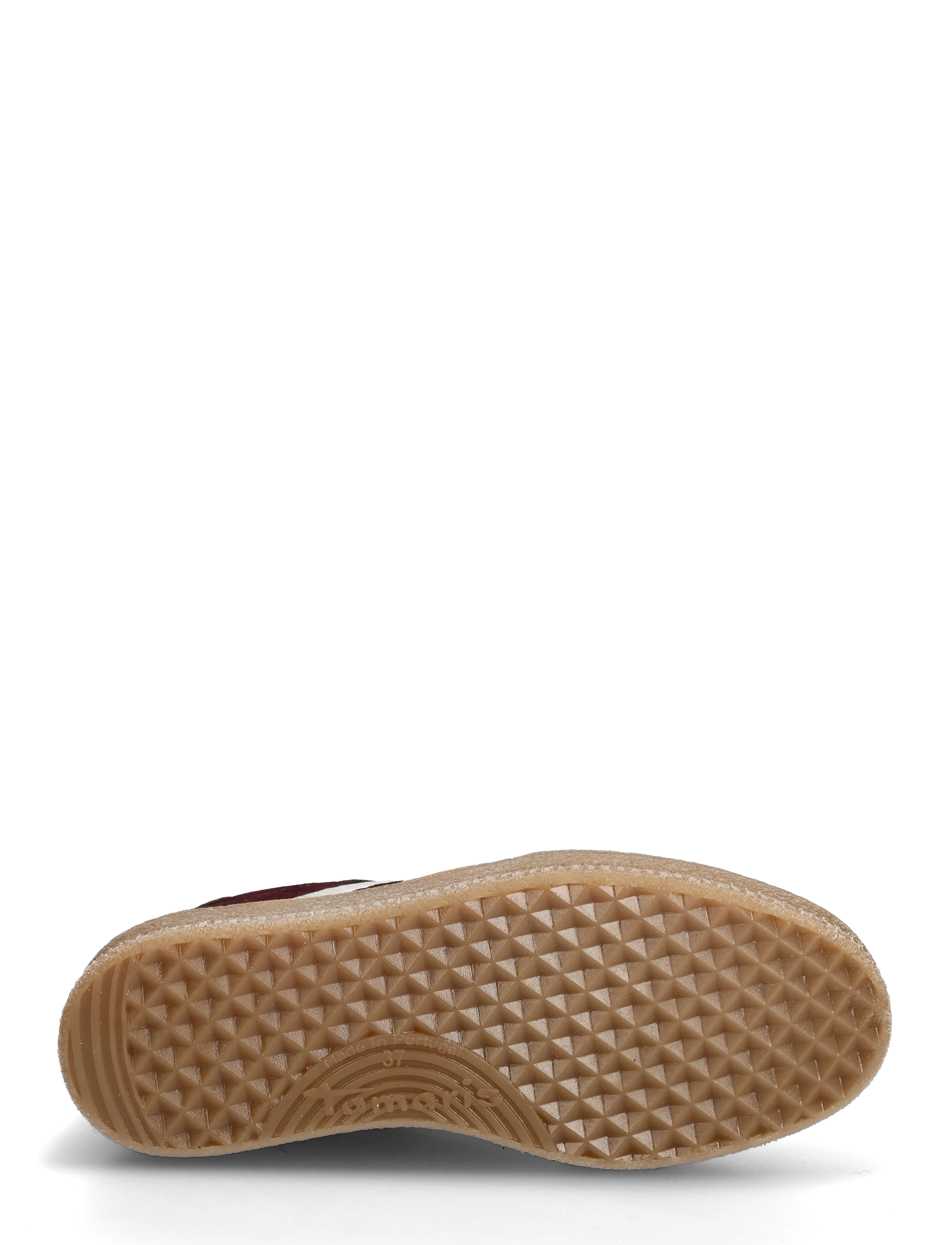 Tamaris - Women Lace-up - lave sneakers - merlot comb - 4