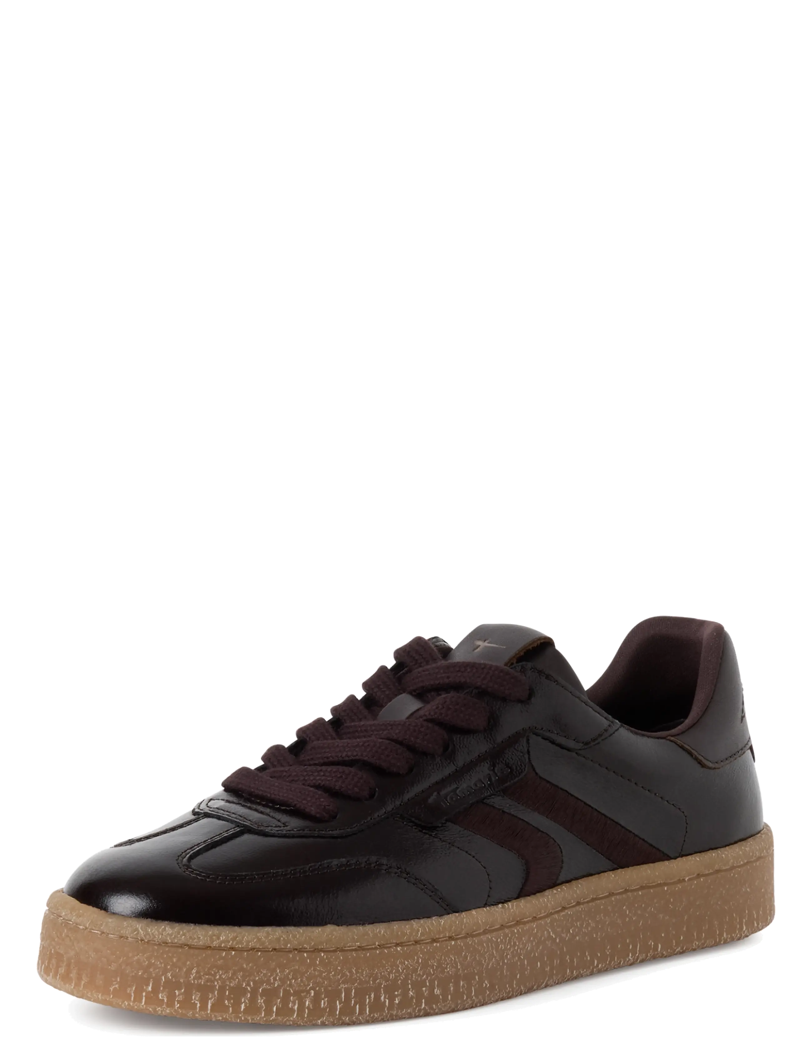 Tamaris Women Lace-Up, Kvinder, Lave Snøresneakers, Brun, Str: 36