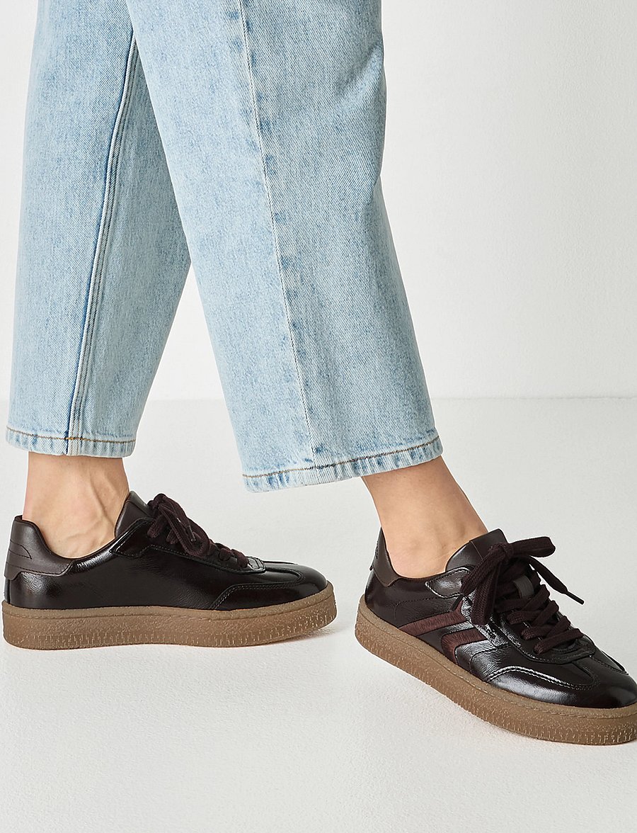 Tamaris - Women Lace-up - niedrige sneaker - mocca patent - 5