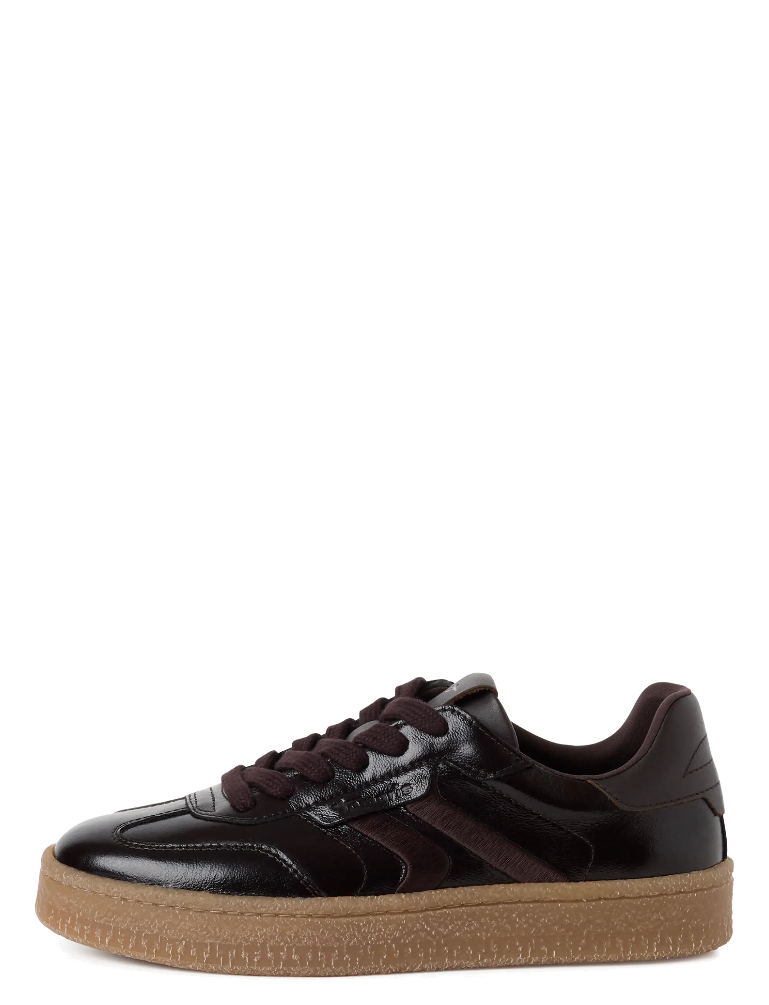 Tamaris - Women Lace-up - niedrige sneaker - mocca patent - 1