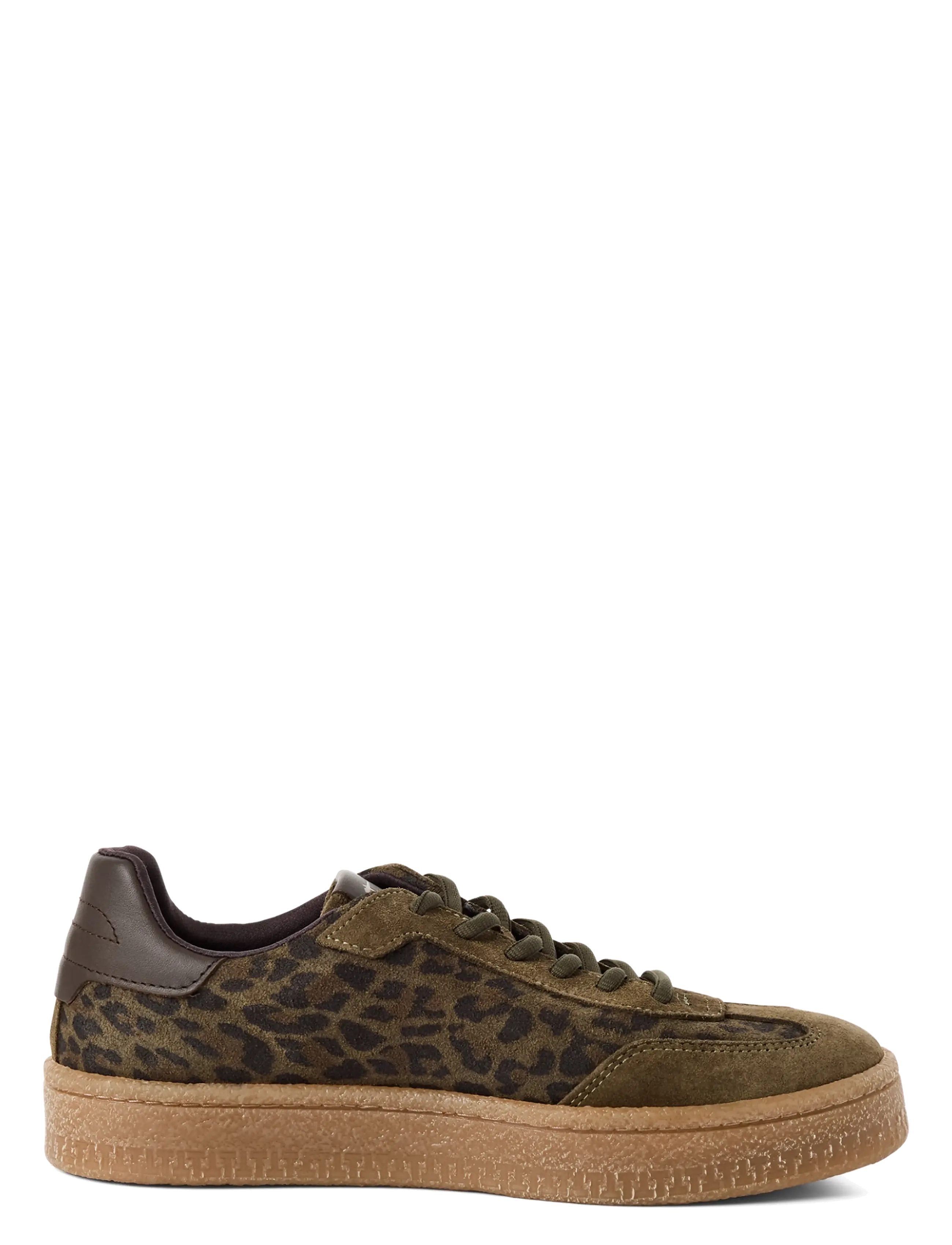 Tamaris - Women Lace-up - niedrige sneaker - olive leopard - 2