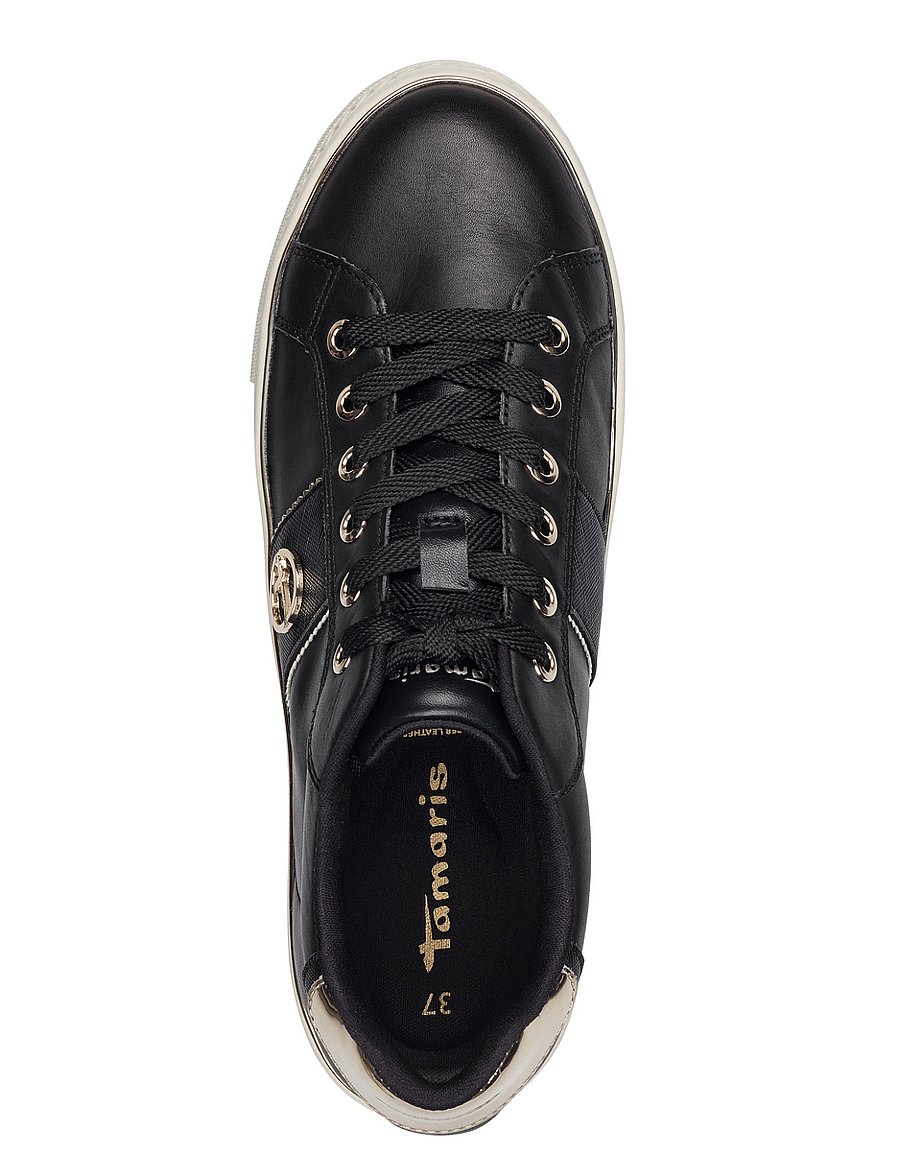 Tamaris - Women Lace-up - konfirmationstøj - black - 1