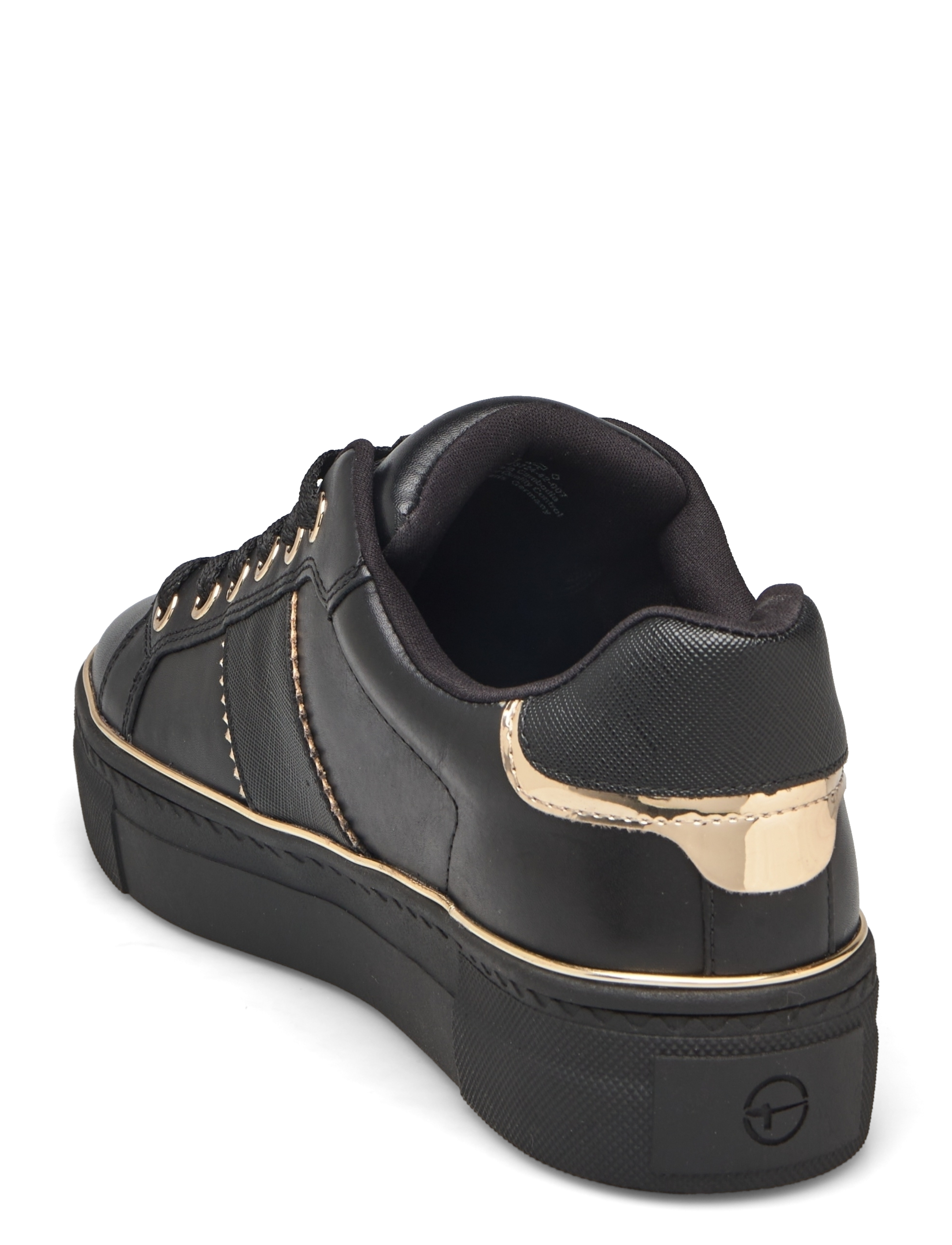 Tamaris - Women Lace-up - ferming - black uni - 2