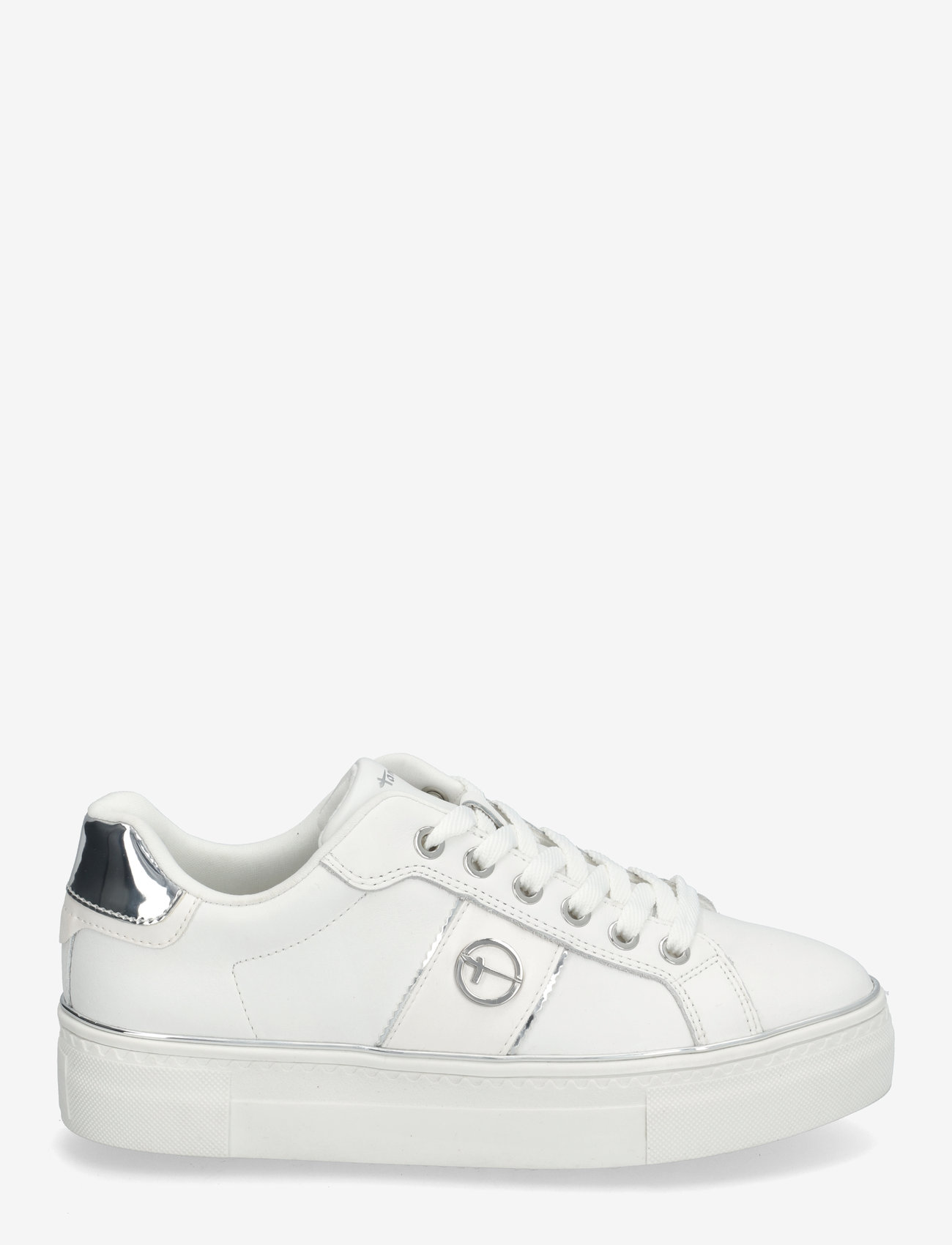 Tamaris - Women Lace-up - låga sneakers - white/silver - 1