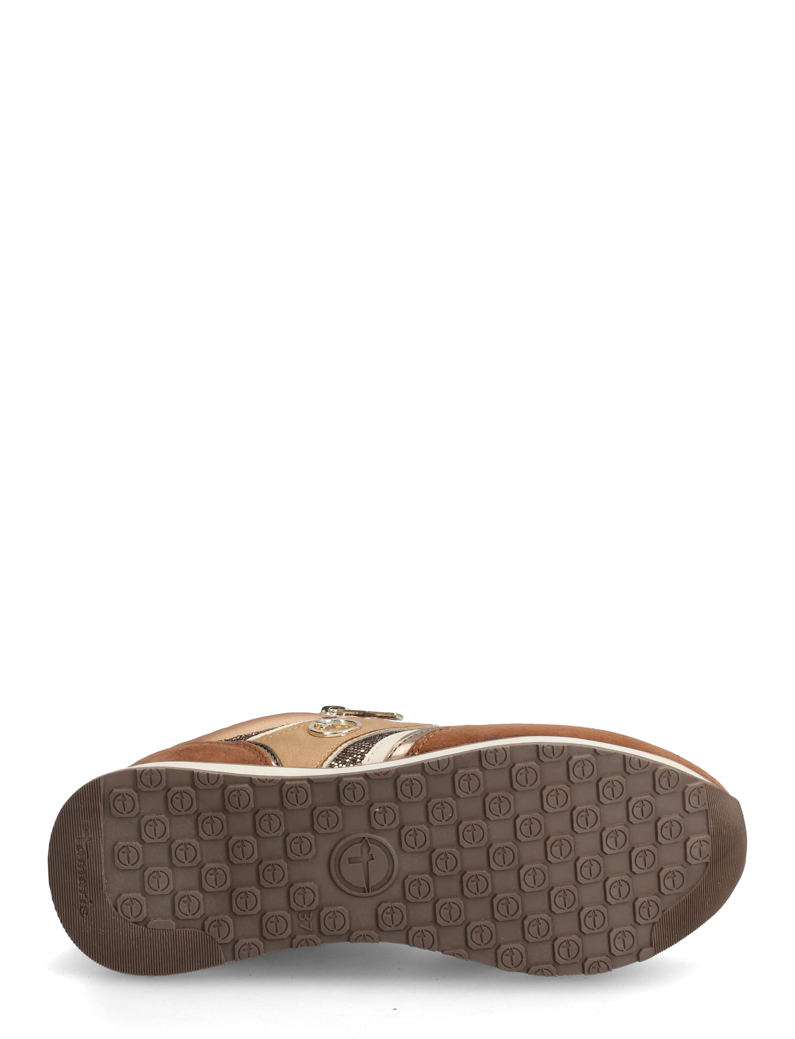 Tamaris - Women Lace-up - lave sneakers - cognac comb - 4