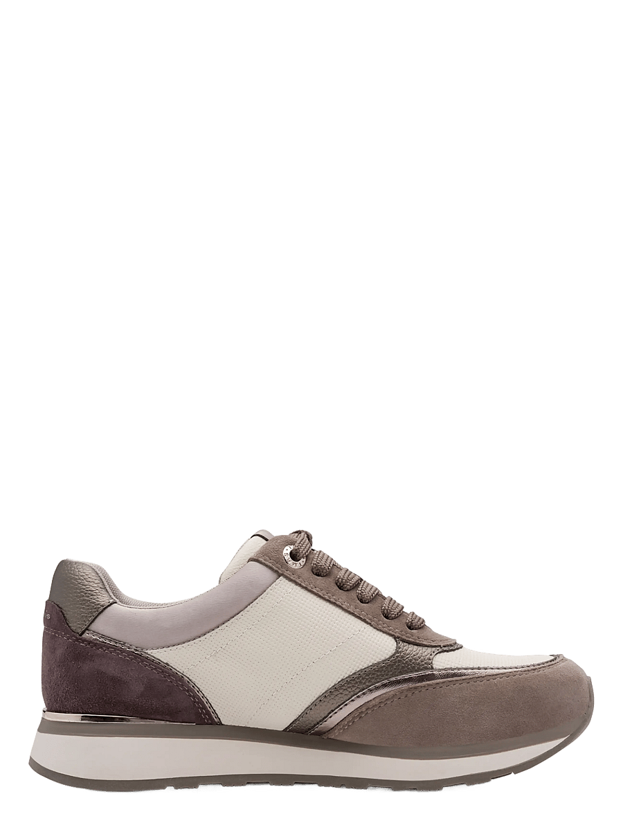 Tamaris - Women Lace-up - niedrige sneaker - taupe comb - 2