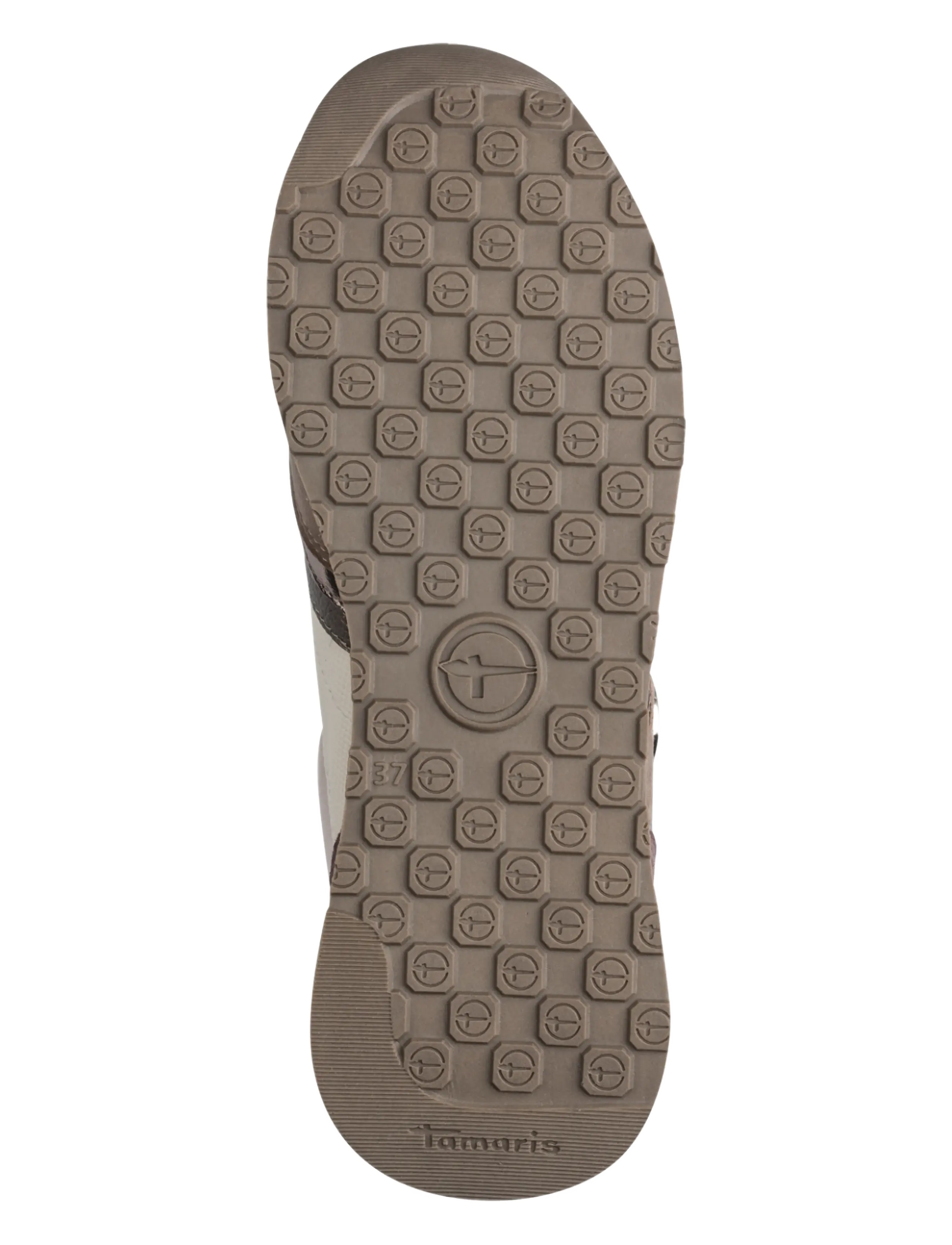 Tamaris - Women Lace-up - madala säärega tossud - taupe comb - 3