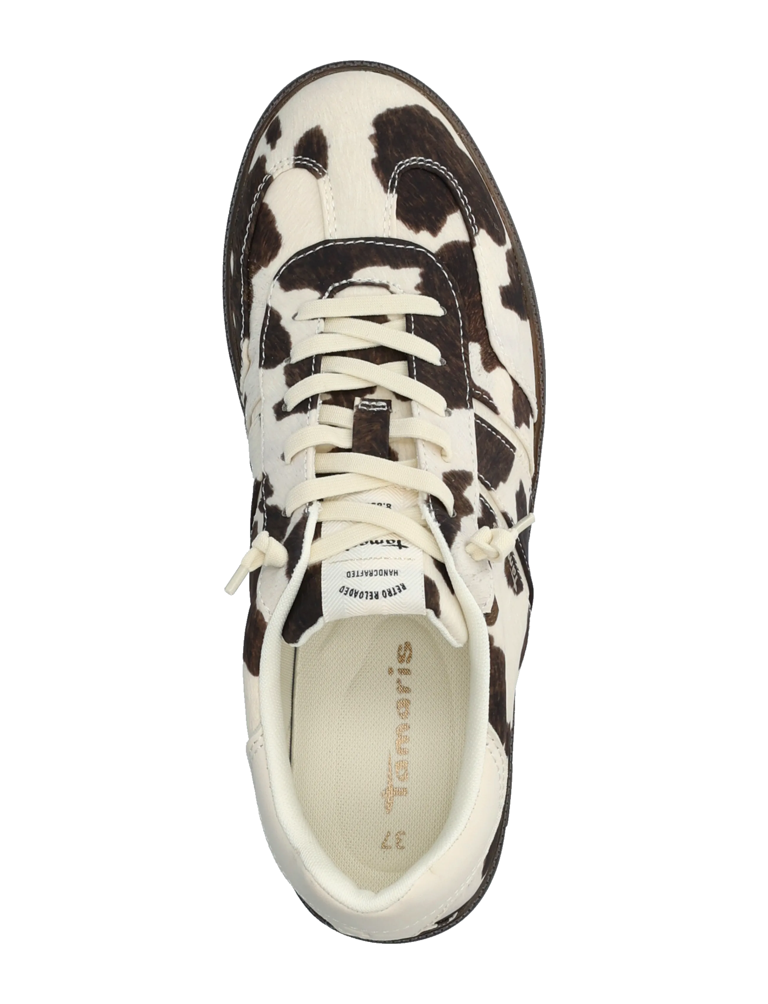 Tamaris - Women Lace-up - madala säärega tossud - cow - 3