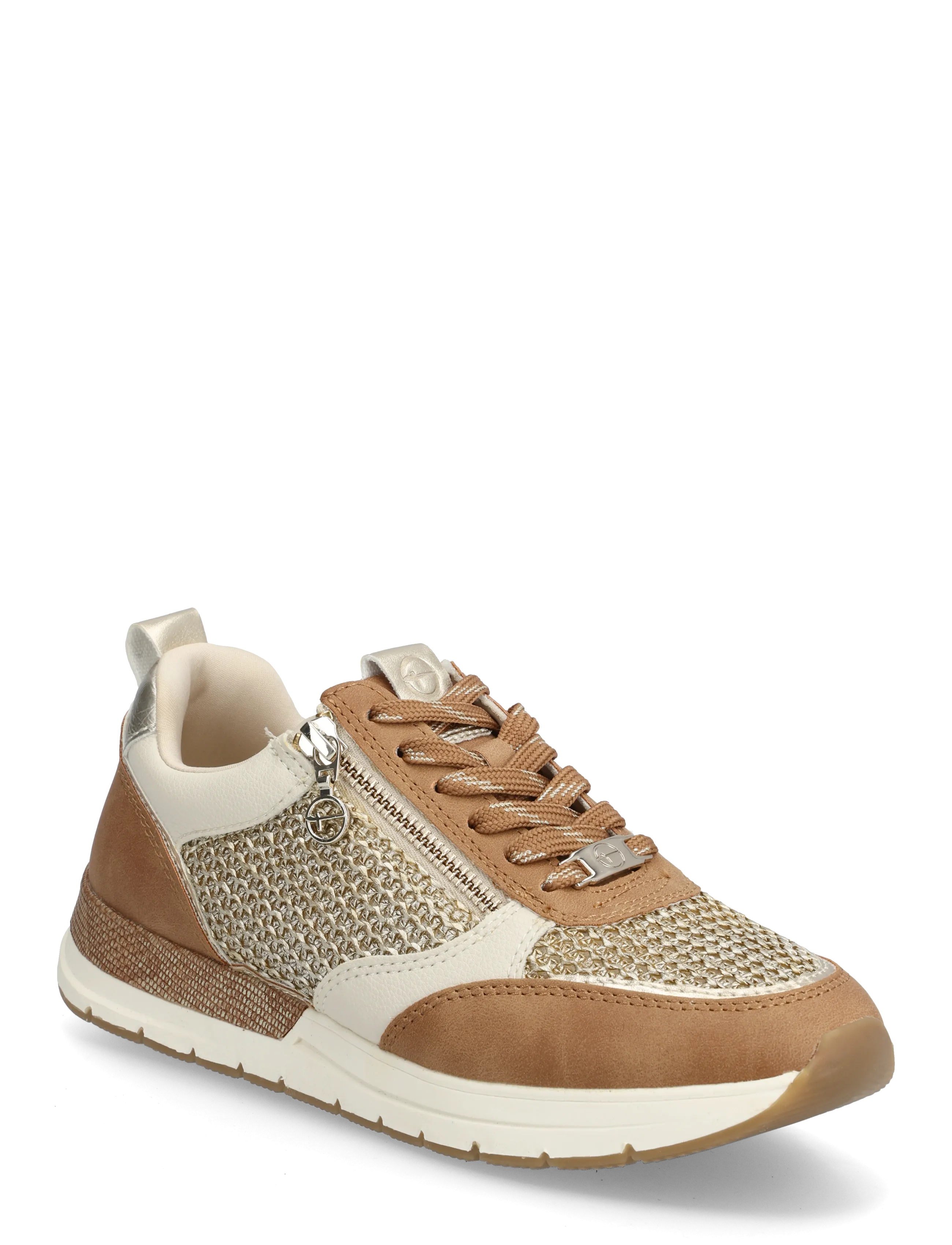 Tamaris Women Lace-up - Sneakers - COGNAC COMB / brown