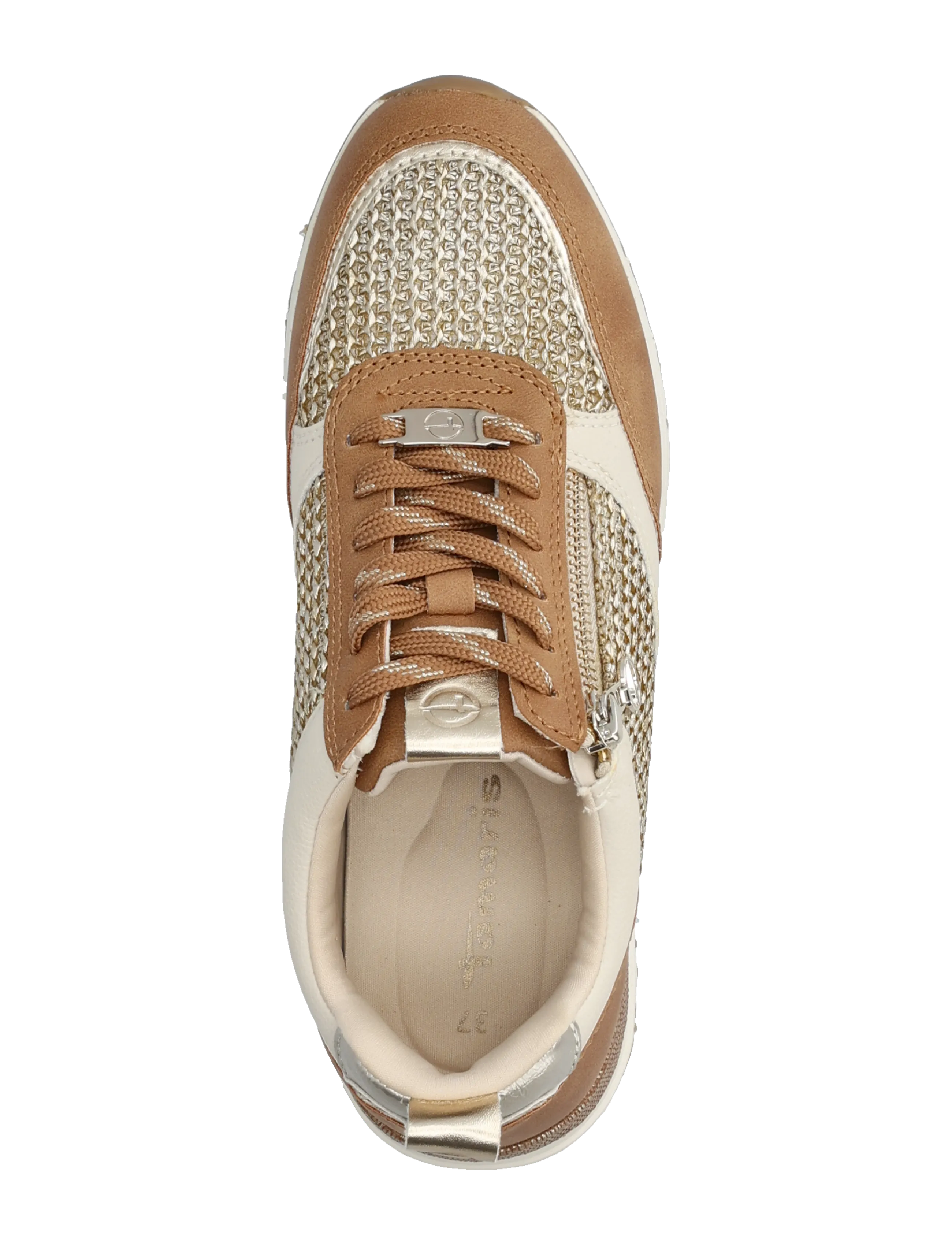 Tamaris - Women Lace-up - konfirmation - cognac comb - 3
