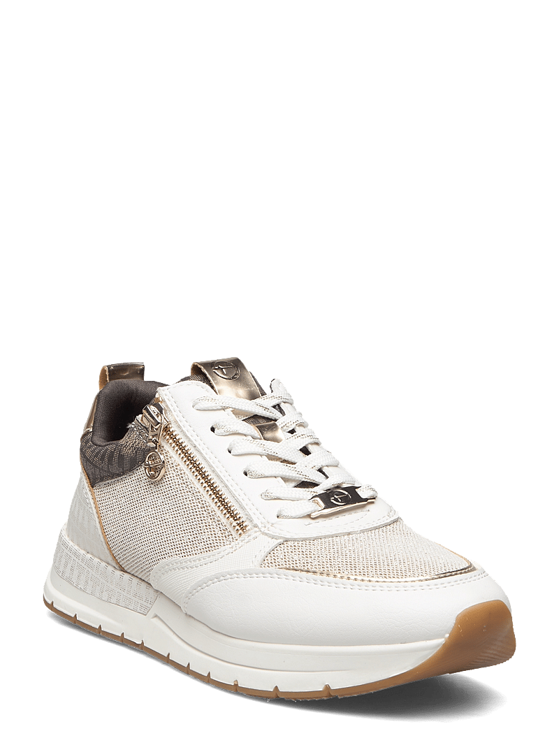 Tamaris - Women Lace-up - konfirmationstøj - ivory comb - 0