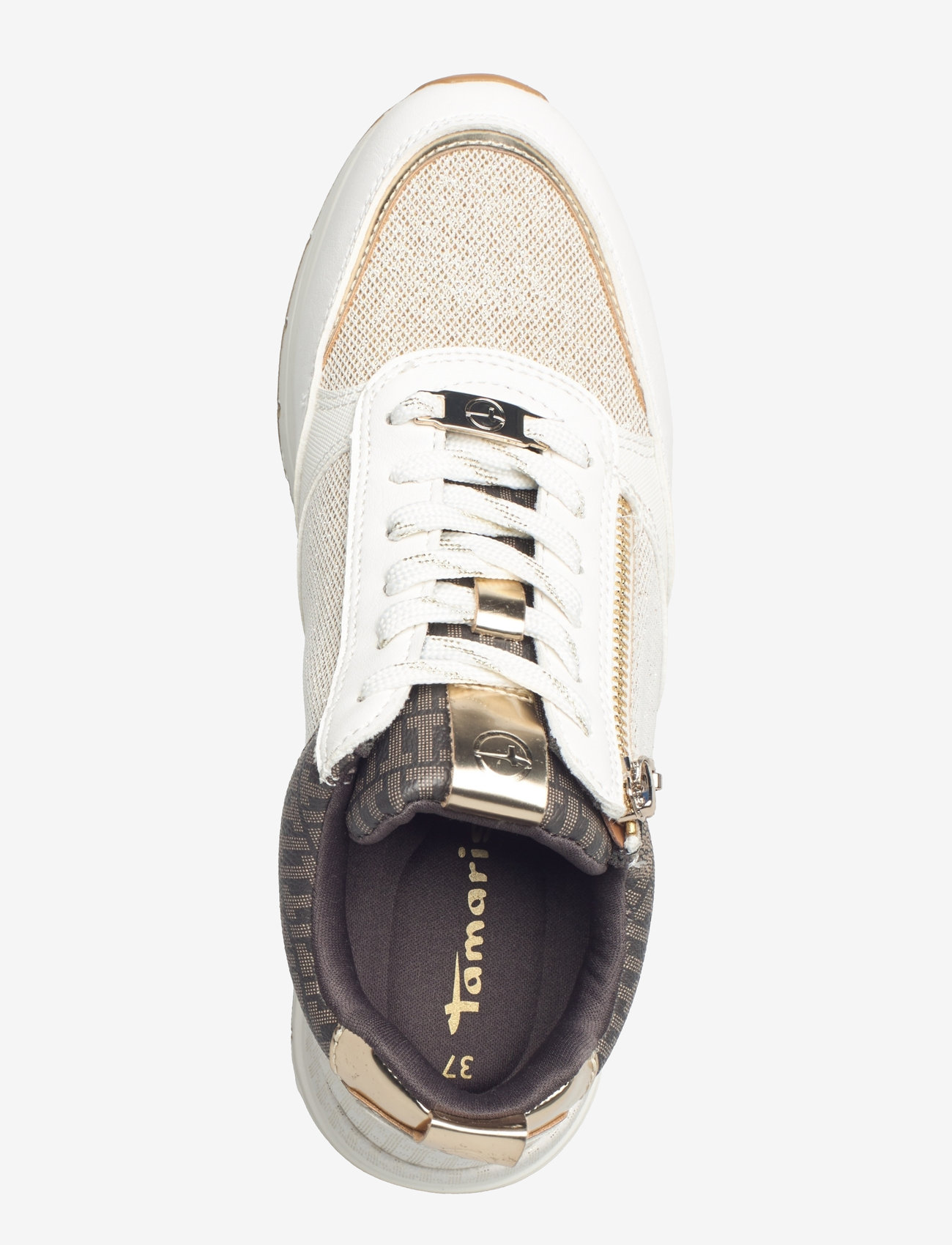 Tamaris - Women Lace-up - konfirmationstøj - ivory comb - 3