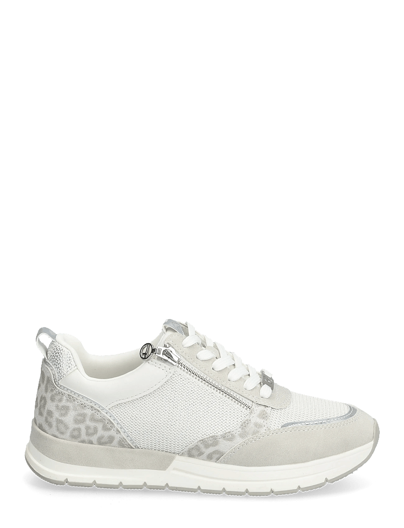 Tamaris - Women Lace-up - lave sneakers - silver comb - 1