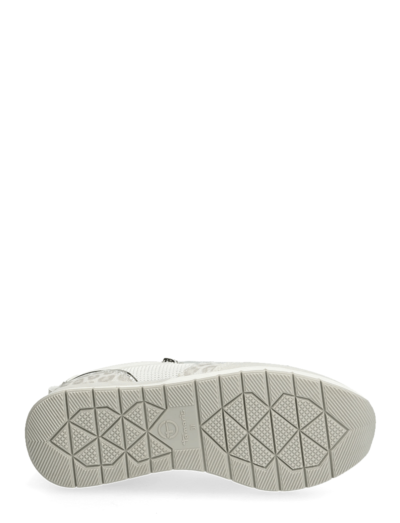 Tamaris - Women Lace-up - lave sneakers - silver comb - 4