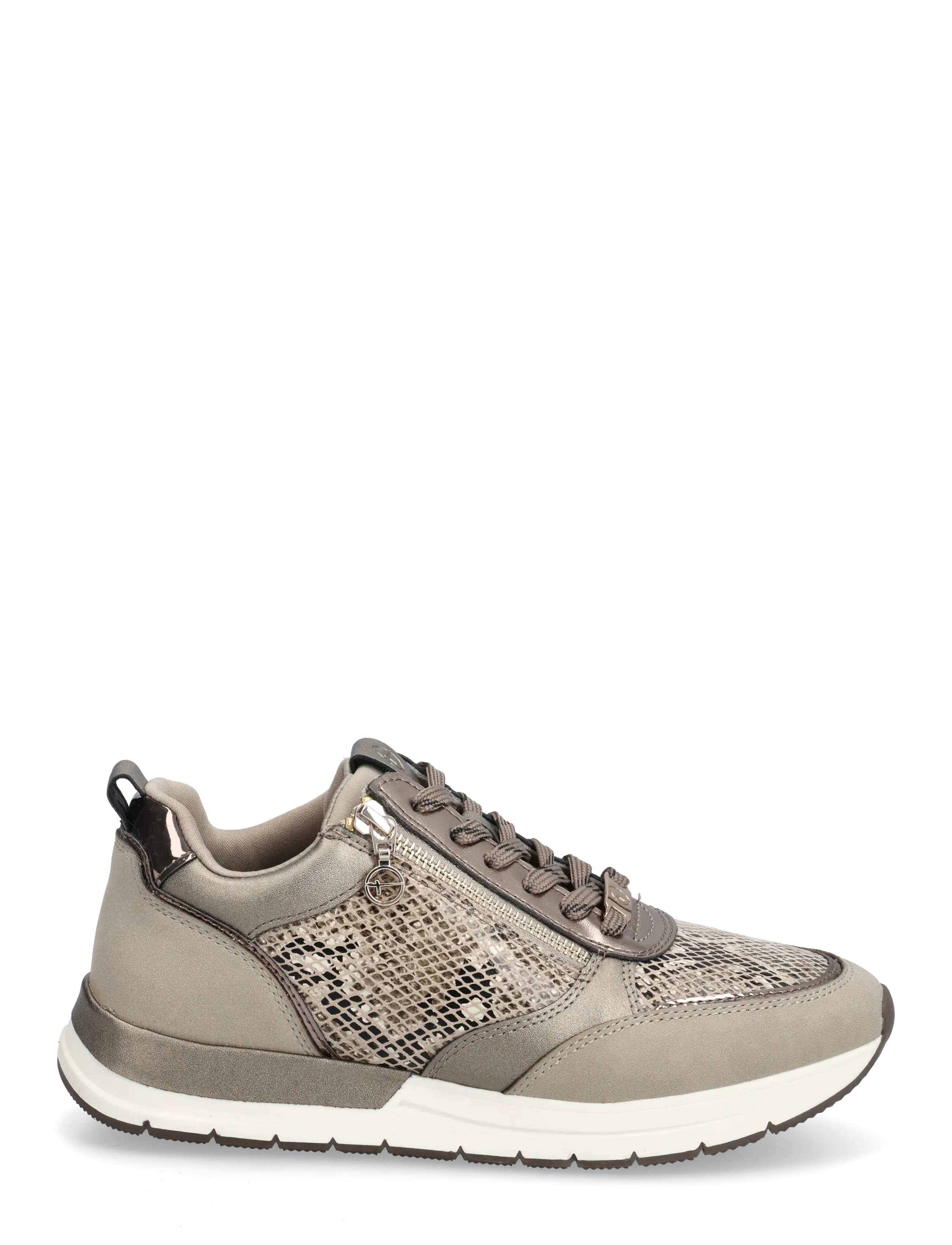 Tamaris - Women Lace-up - confirmation - taupe/snake - 1