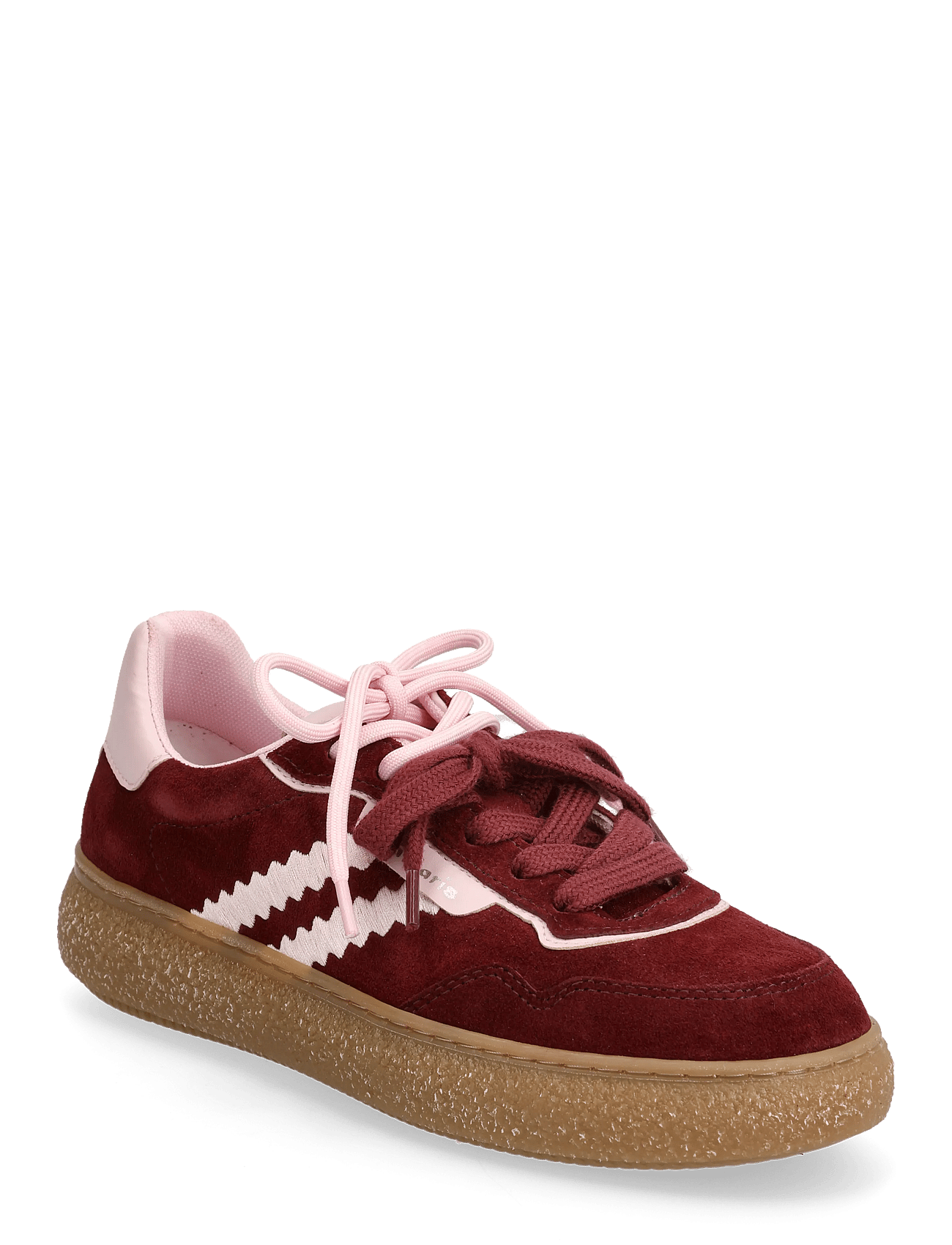 Women Lace-up - MERLOT COMB