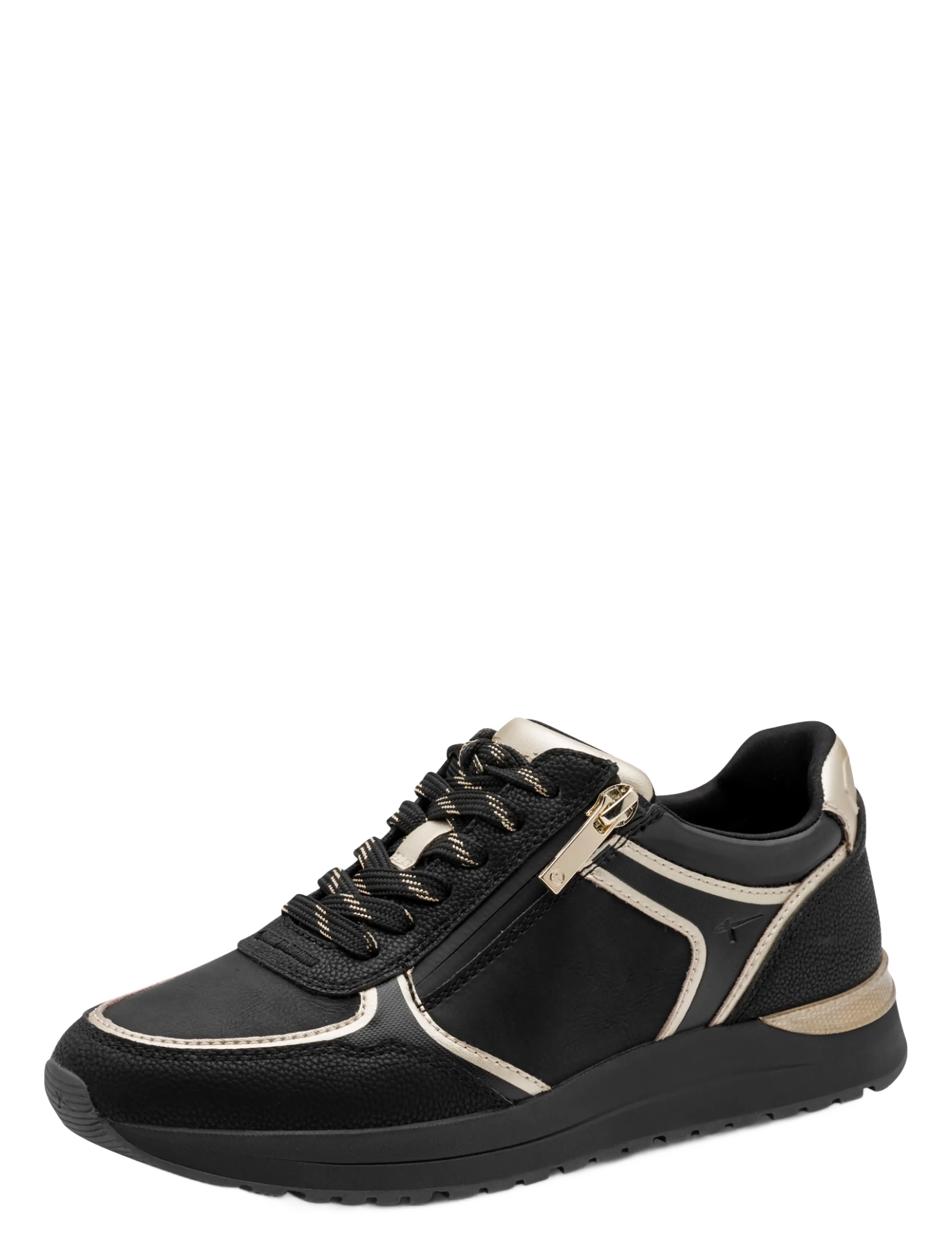 Tamaris Women Lace-up - Schuhe - BLACK COMB / black