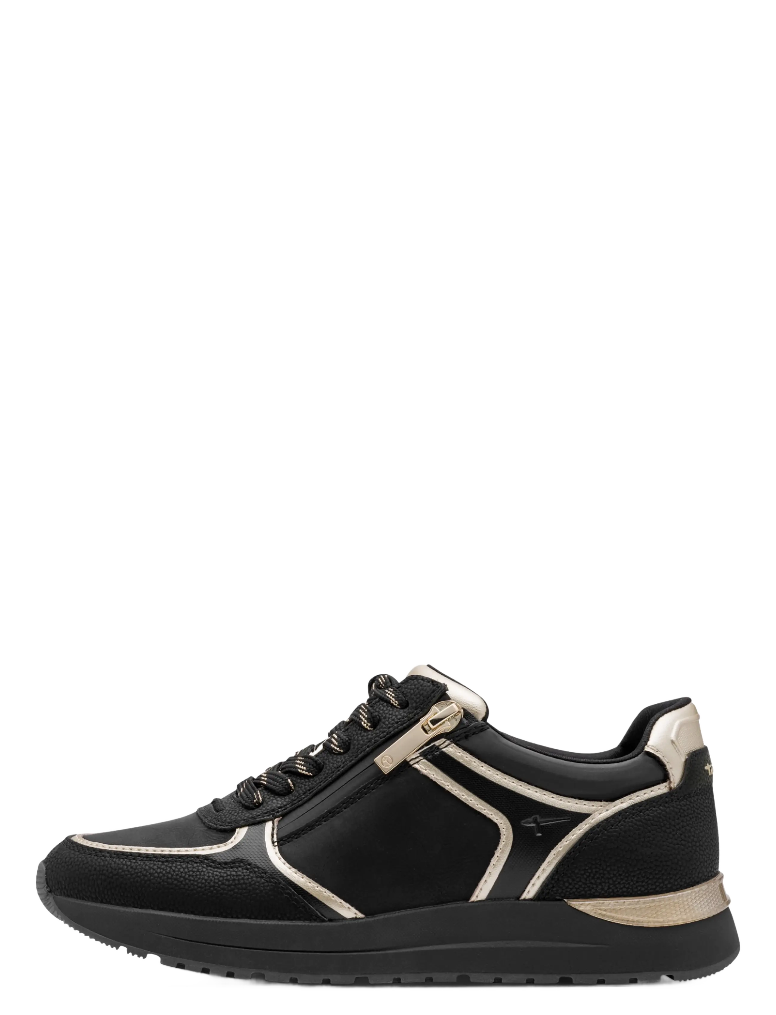 Tamaris - Women Lace-up - niedrige sneaker - black comb - 1