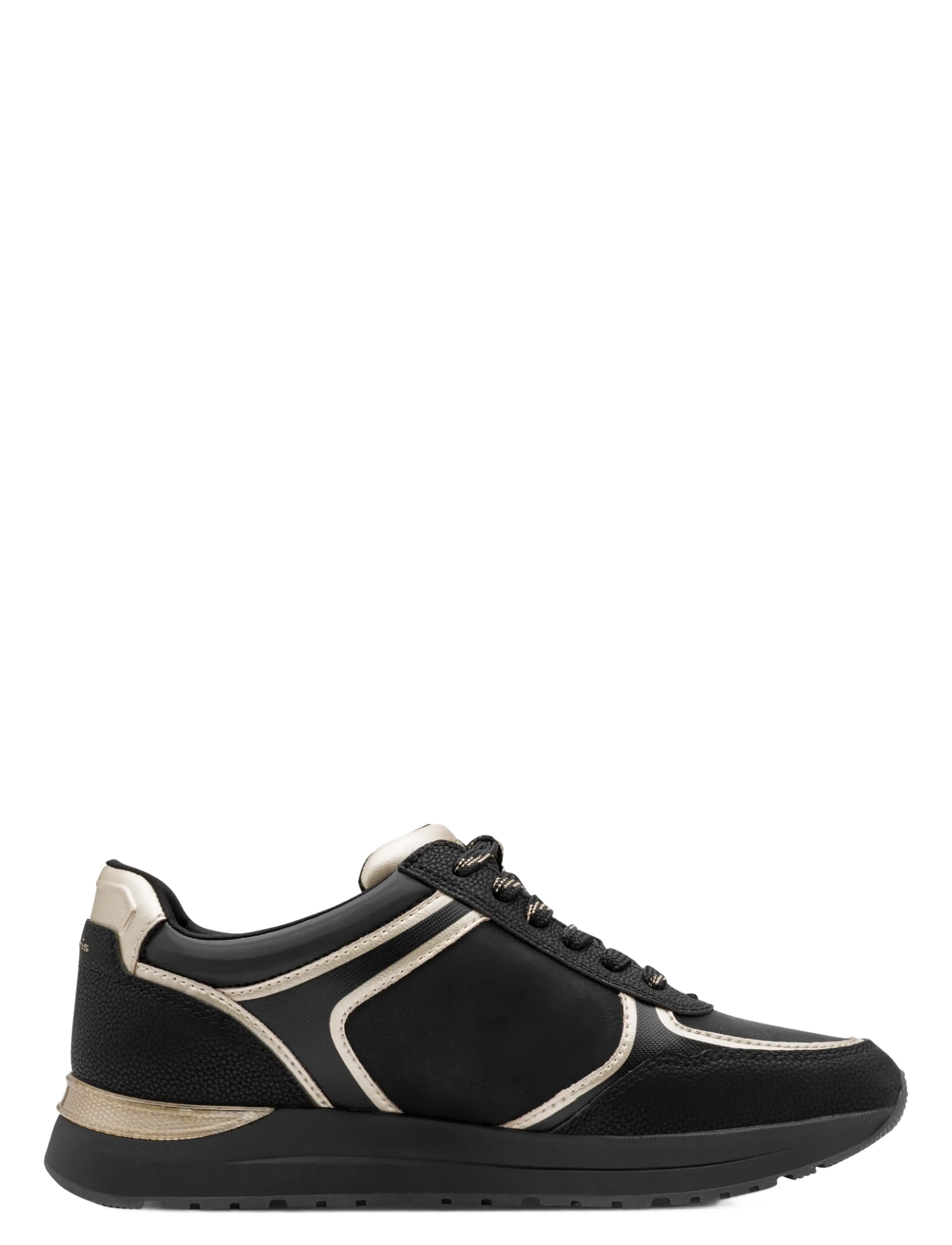 Tamaris - Women Lace-up - niedrige sneaker - black comb - 2