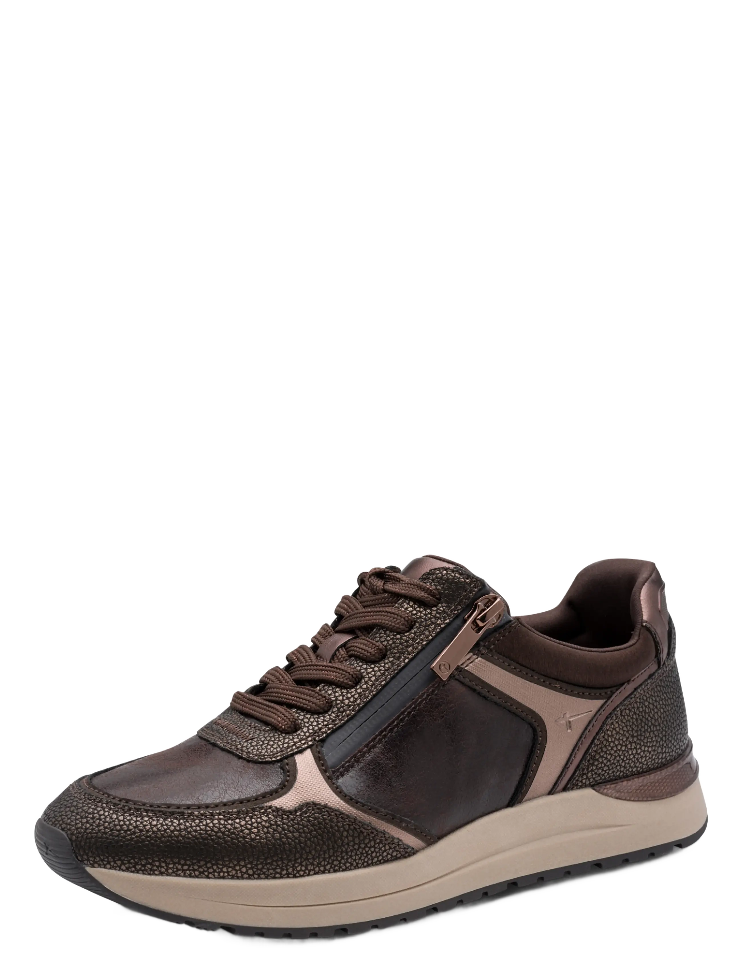 Tamaris Women Lace-up - Farben der Saison - MOCCA COMB / brown
