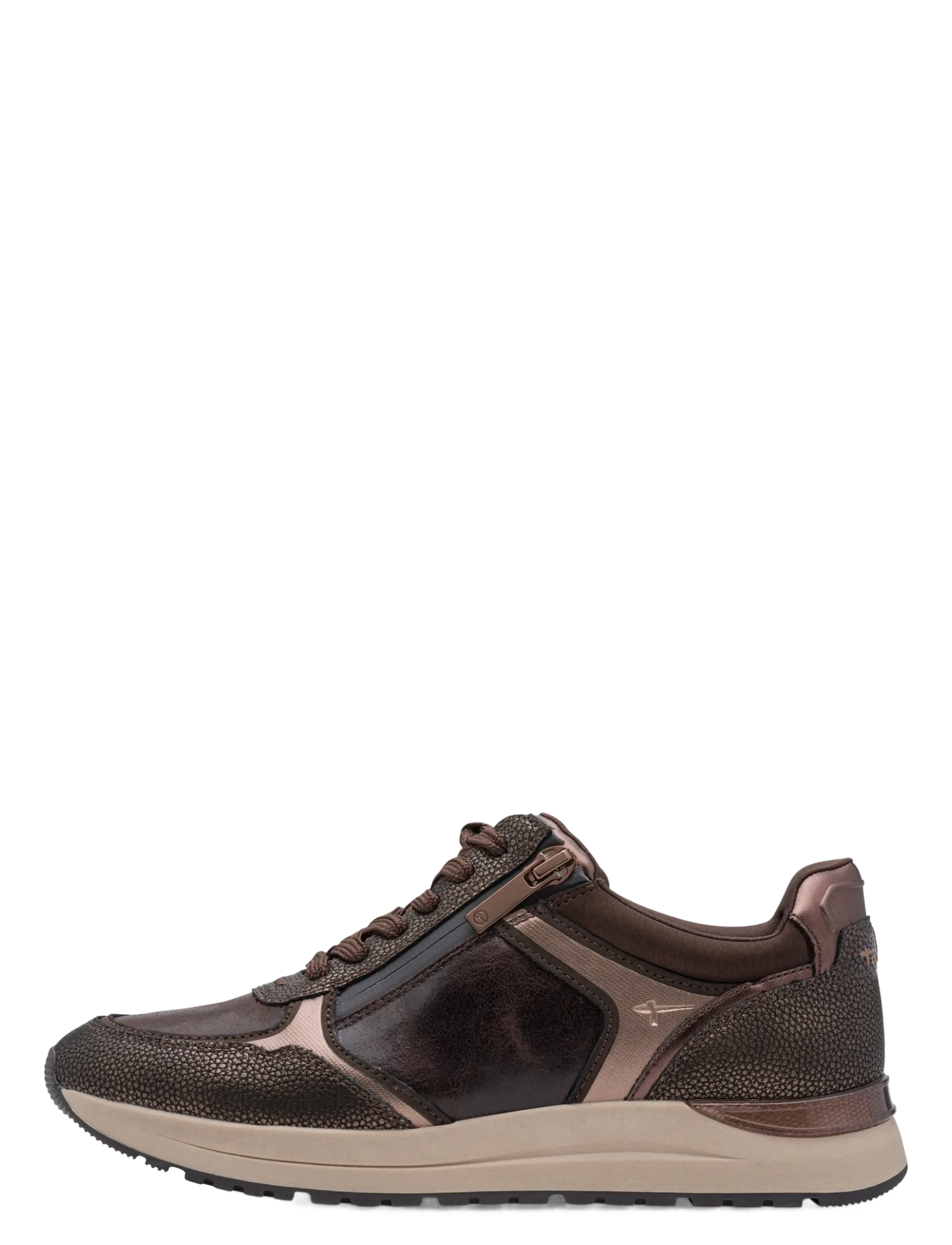 Tamaris - Women Lace-up - mocca comb - 1