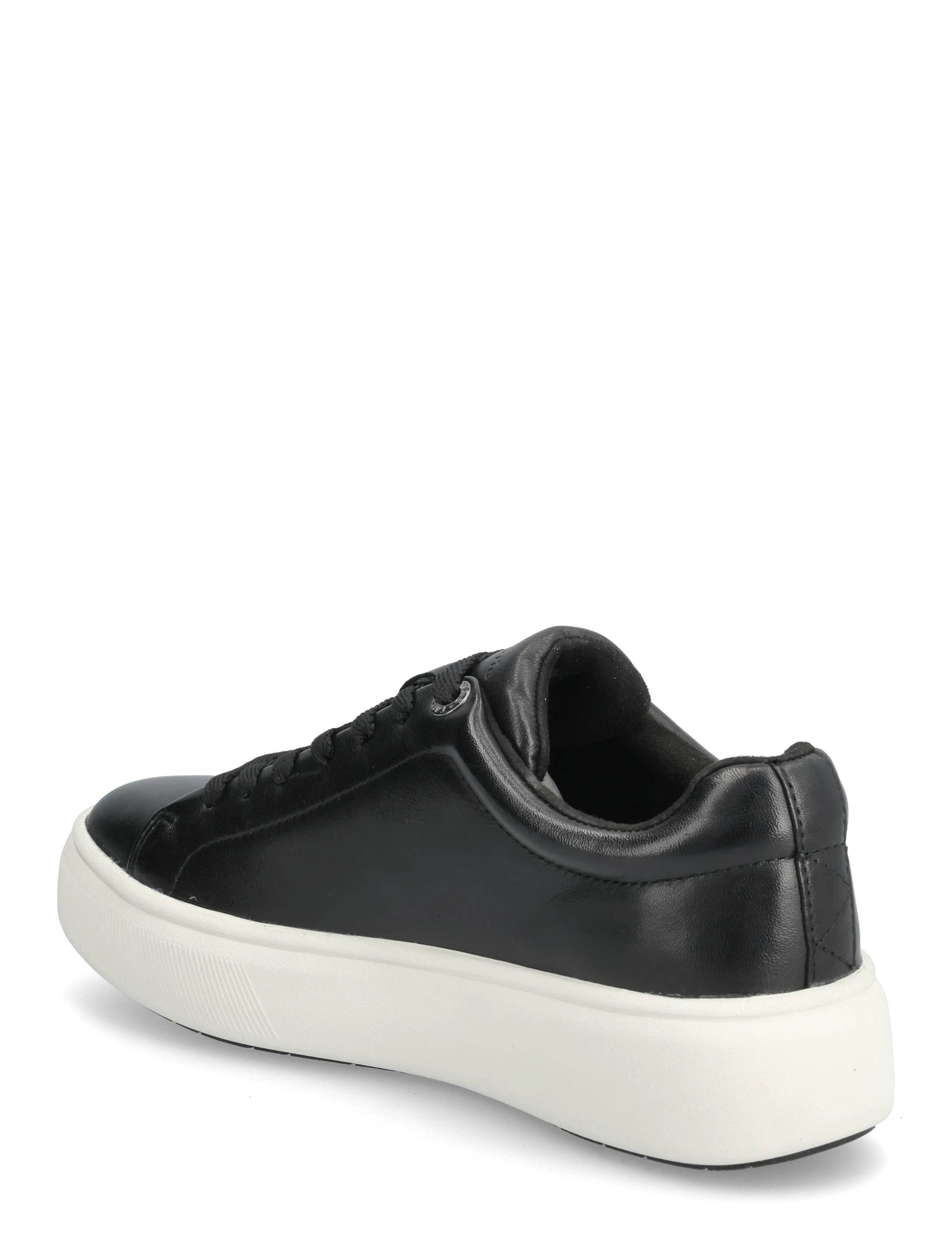 Tamaris - Women Lace-up - lágir strigaskór - black leather - 2
