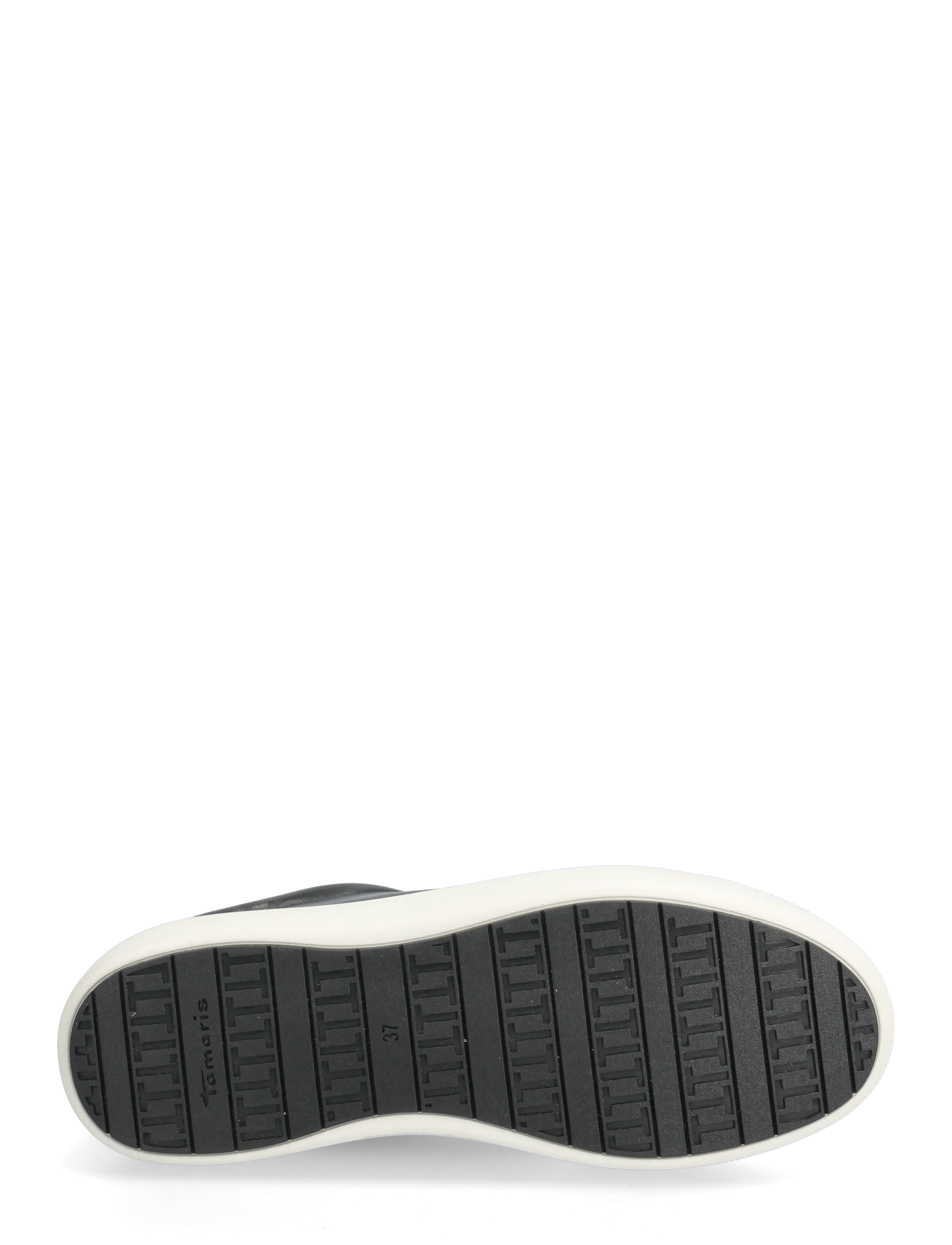 Tamaris - Women Lace-up - lágir strigaskór - black leather - 4