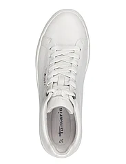Tamaris - Women Lace-up - lage sneakers - white leather - 2