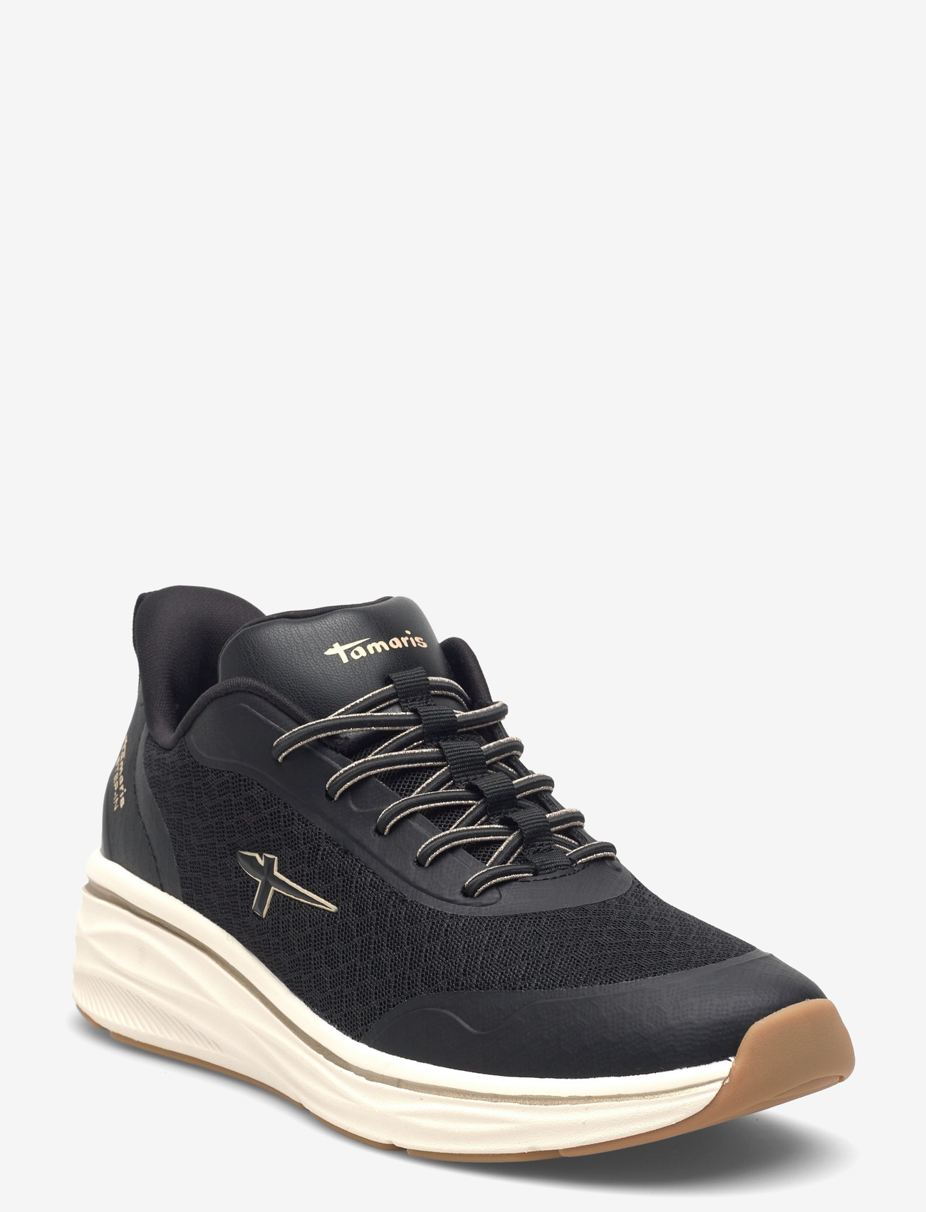 Tamaris - Women Lace-up - low top sneakers - black - 0