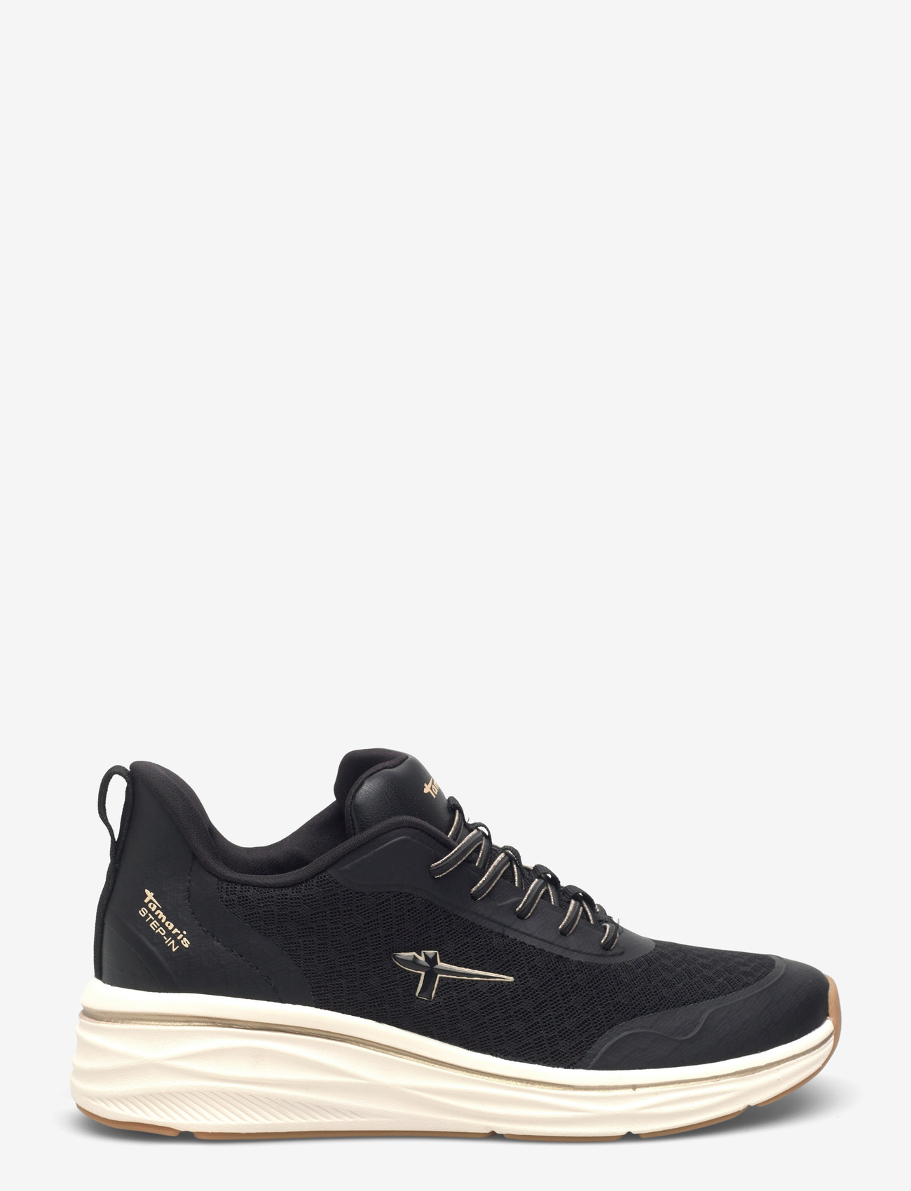 Tamaris - Women Lace-up - low top sneakers - black - 1