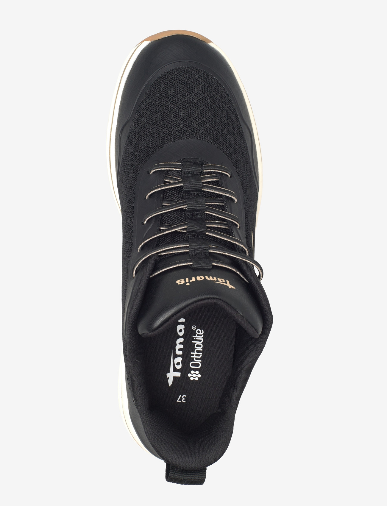 Tamaris - Women Lace-up - low top sneakers - black - 3