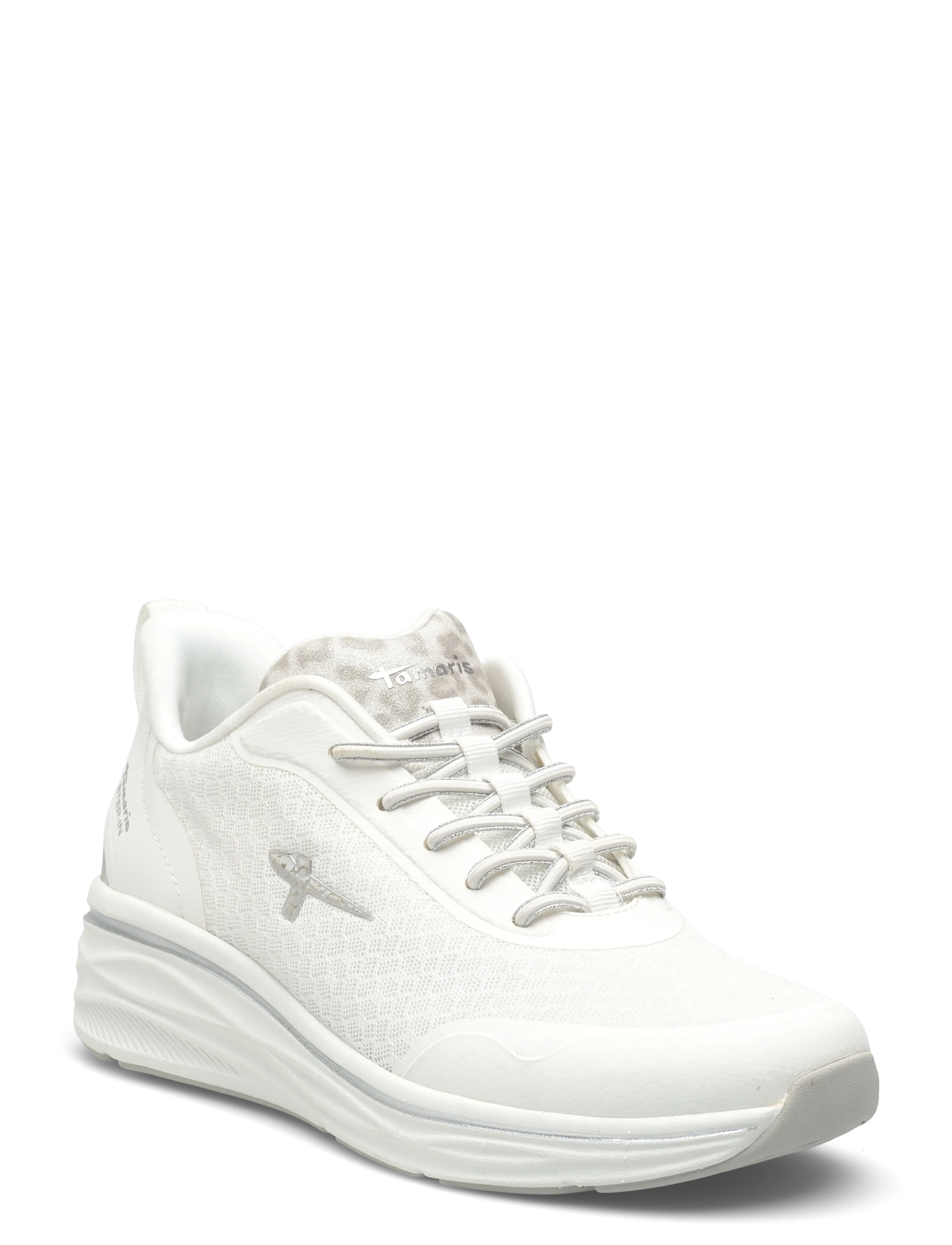 Tamaris Women Lace-up - Sneakers - WHITE COMB / white