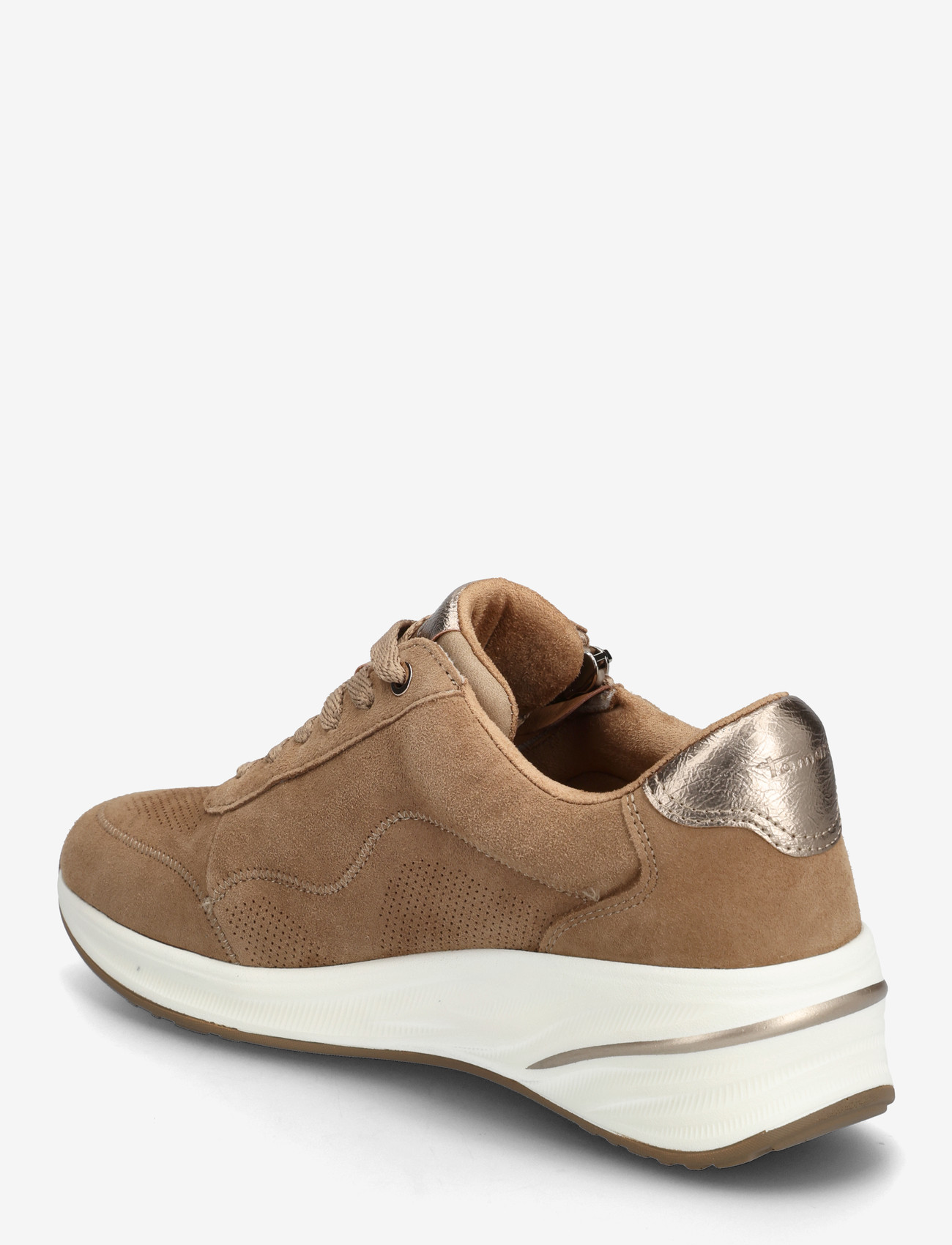 Tamaris - Women Lace-up - camel suede - 2