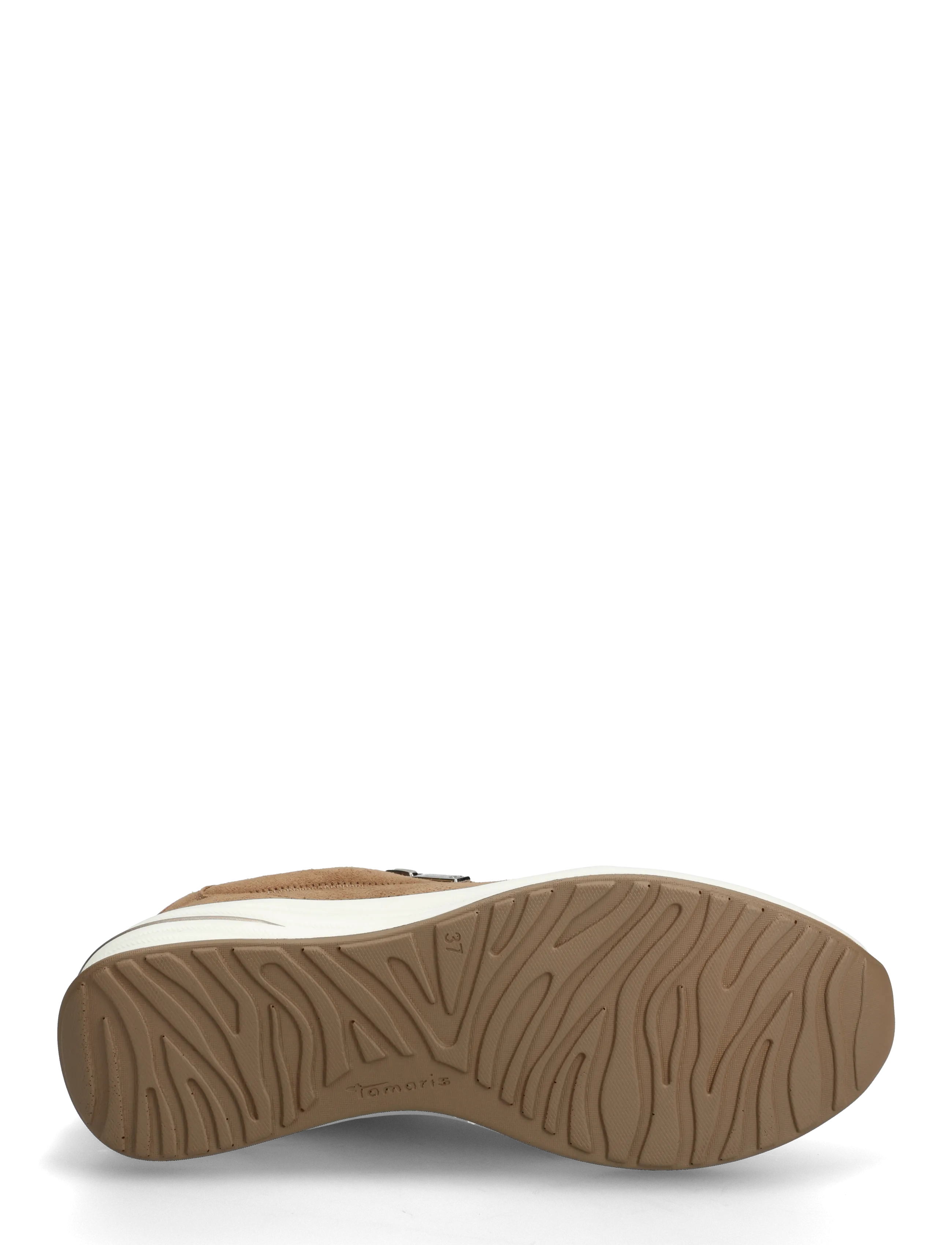 Tamaris - Women Lace-up - camel suede - 4