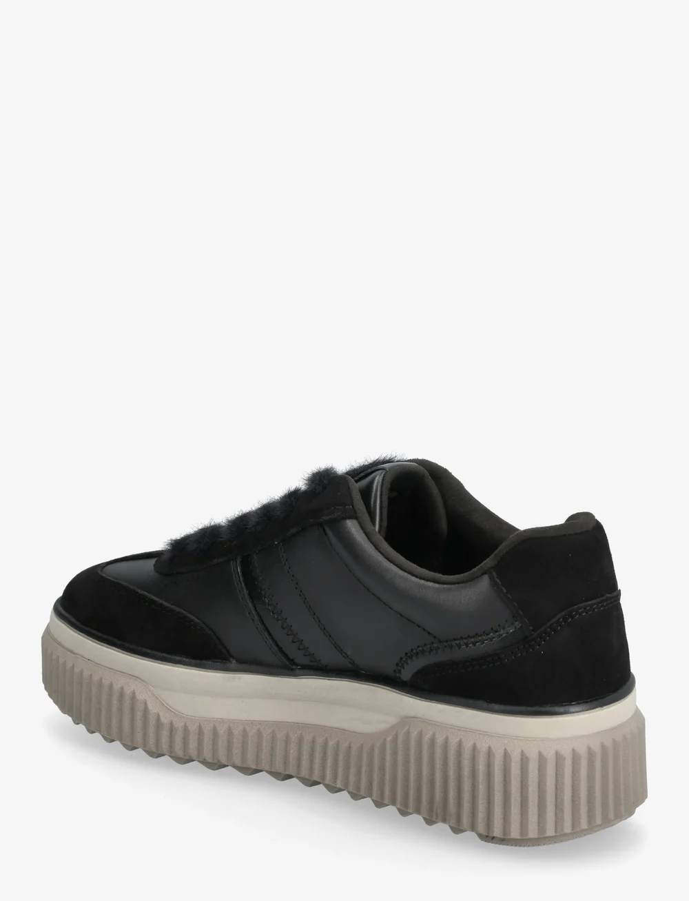 Tamaris - Women Lace-up - chunky sneakers - black leather - 2