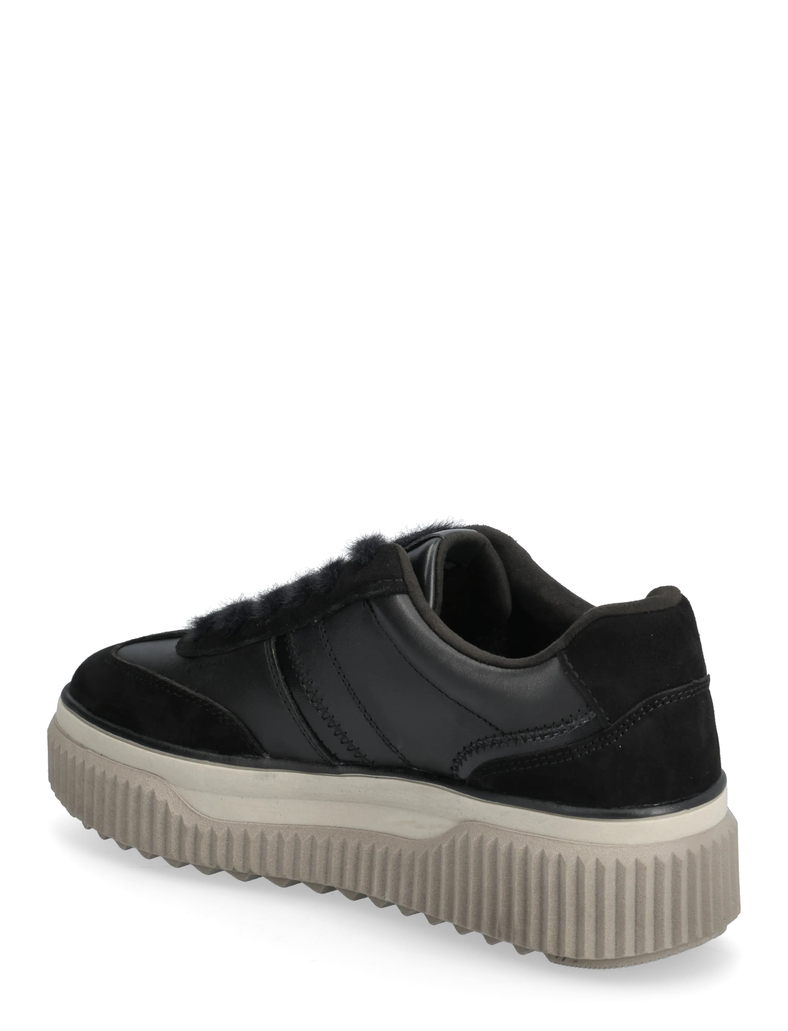 Tamaris - Women Lace-up - chunky sneakers - black leather - 2