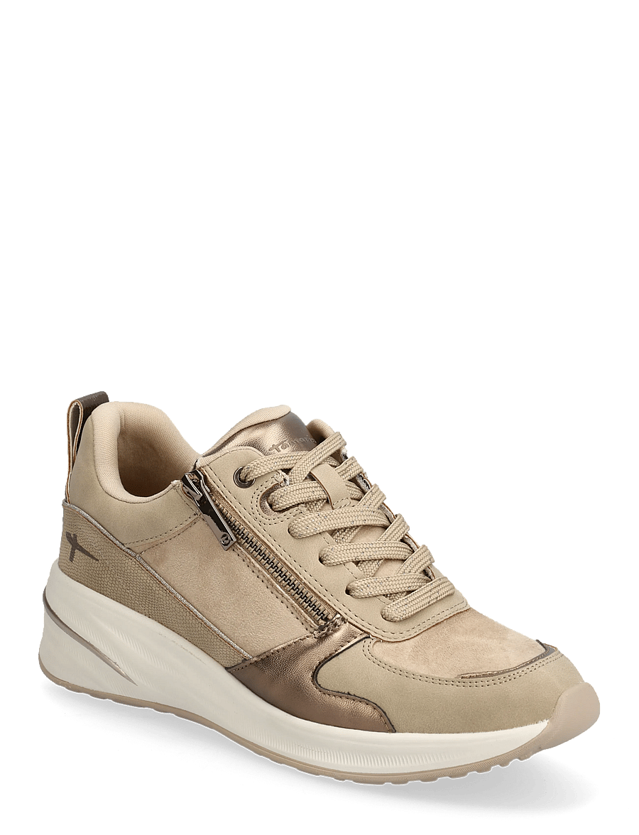 Tamaris - Women Lace-up - niedrige sneaker - beige - 0