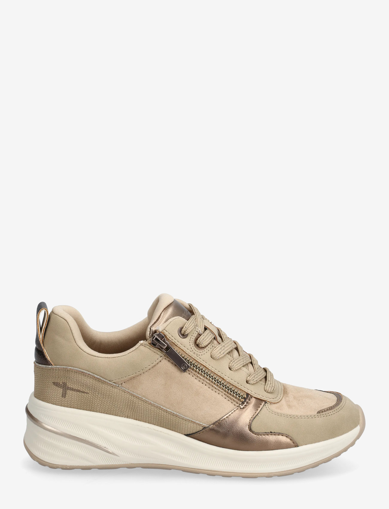 Tamaris - Women Lace-up - låga sneakers - beige - 1