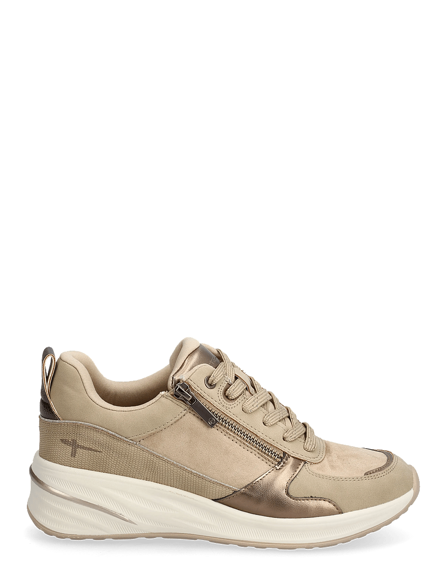 Tamaris - Women Lace-up - niedrige sneaker - beige - 1