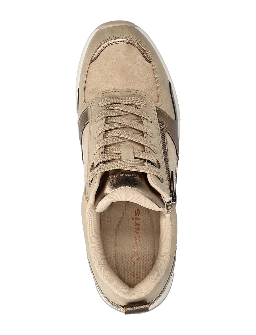 Tamaris - Women Lace-up - niedrige sneaker - beige - 3