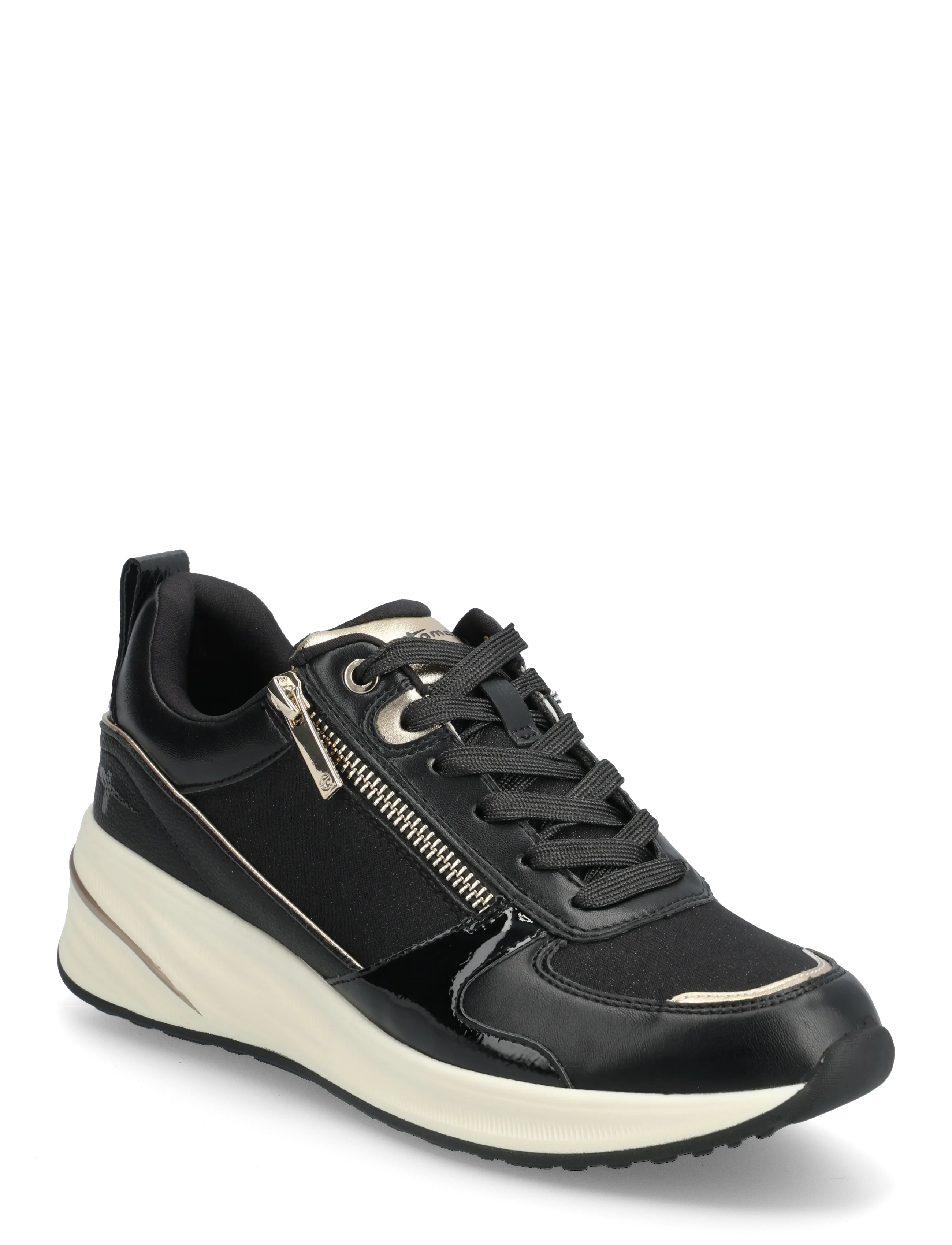 Tamaris Women Lace-Up, 41, Sneakers, Schwarz - Low-top Frauen