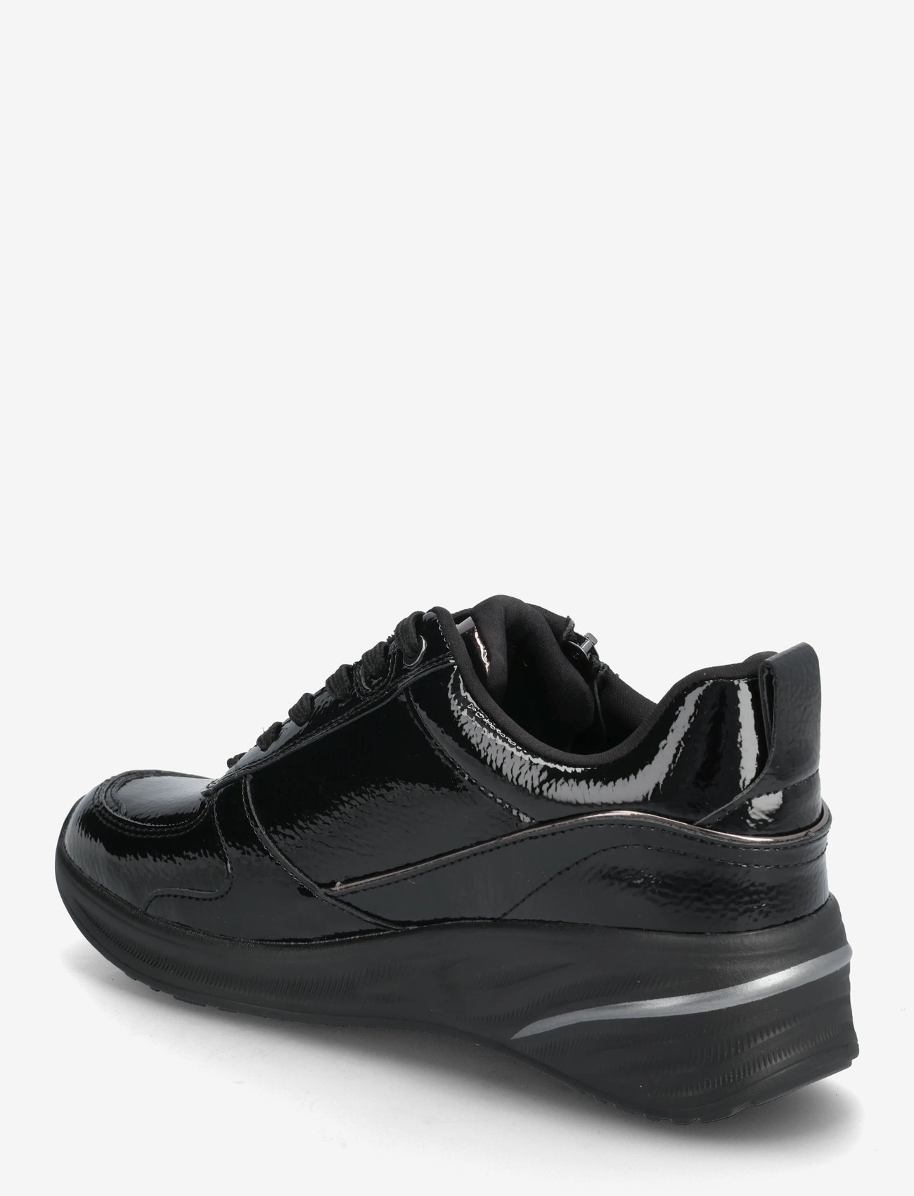 Tamaris - Women Lace-up - madala säärega tossud - black patent - 2