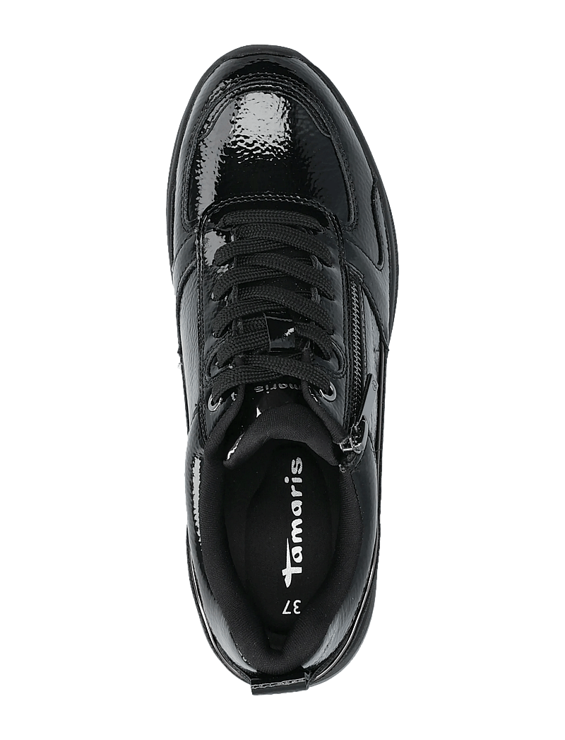 Tamaris - Women Lace-up - madala säärega tossud - black patent - 3