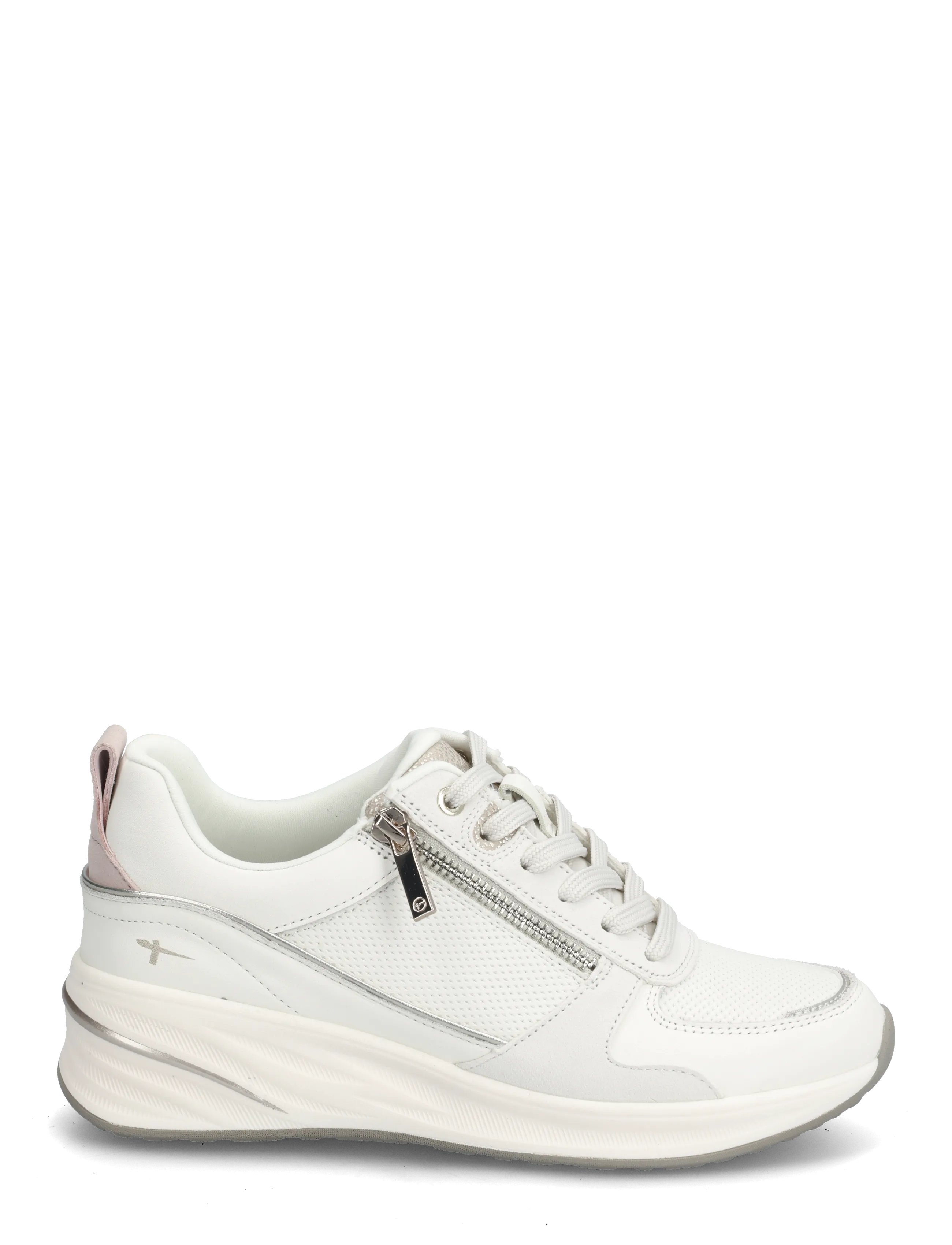 Tamaris - Women Lace-up - confirmation - white leather - 1