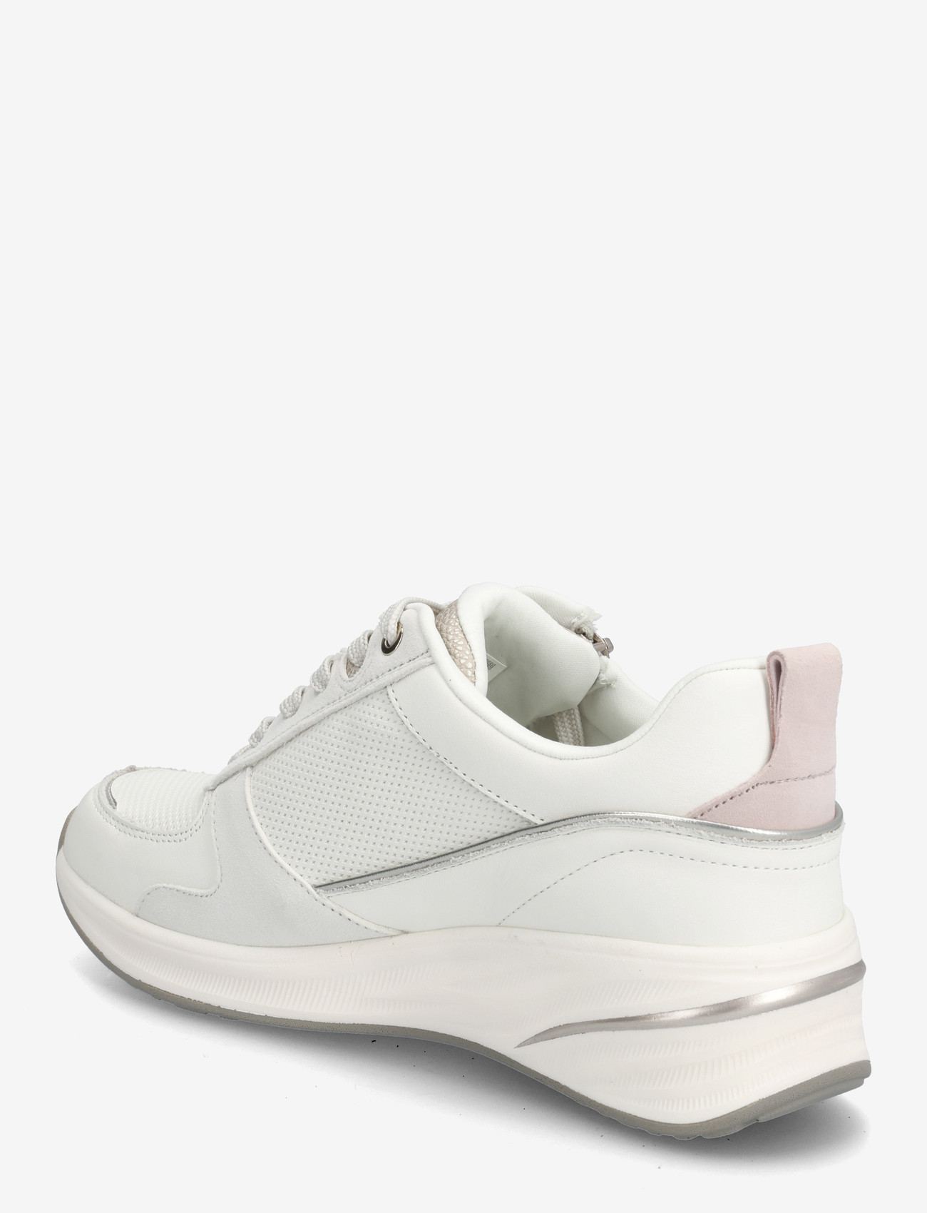 Tamaris - Women Lace-up - low top sneakers - white leather - 2