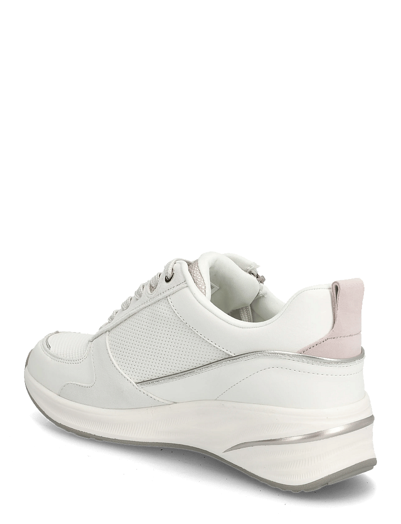 Tamaris - Women Lace-up - low top sneakers - white leather - 2