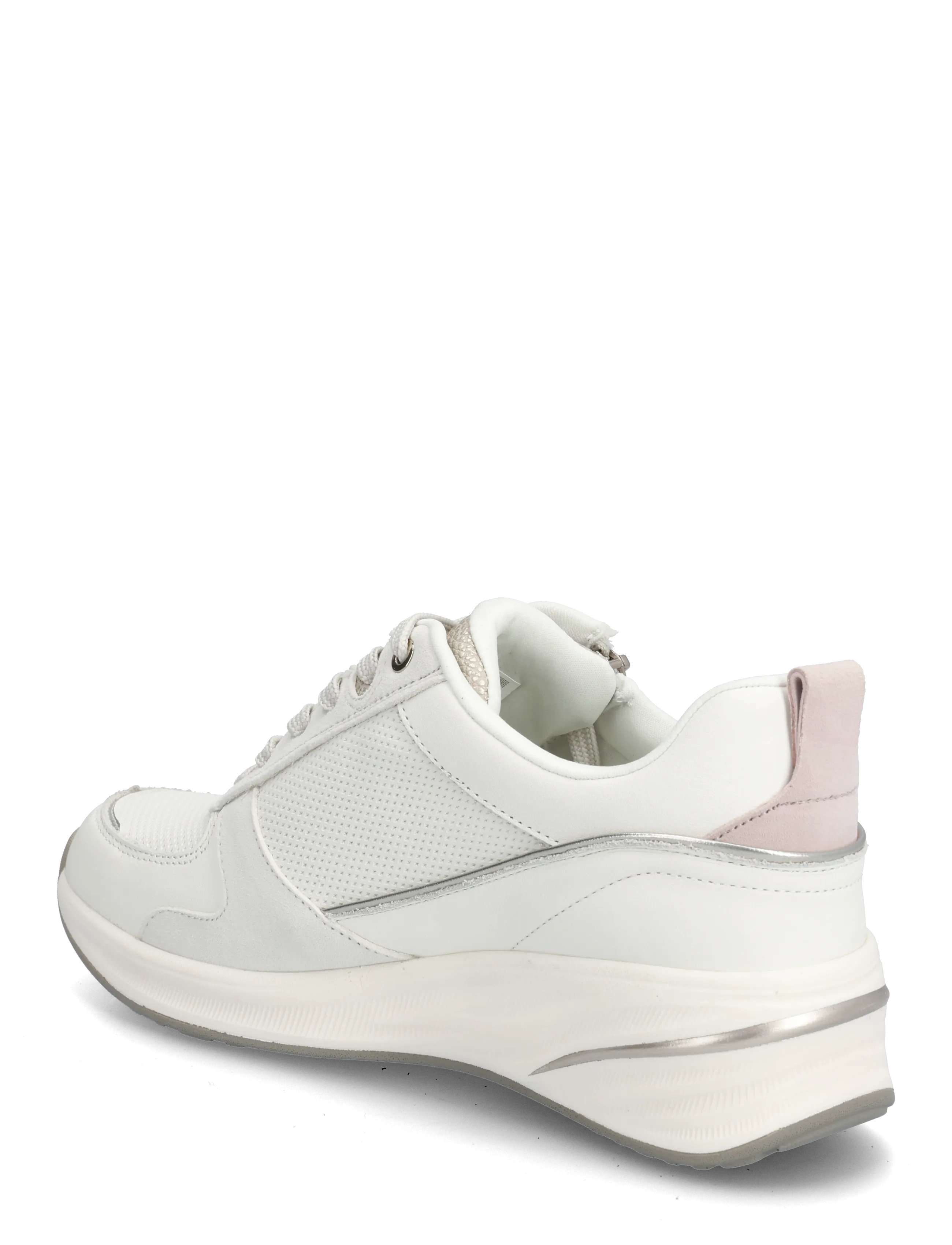 Tamaris - Women Lace-up - confirmation - white leather - 2